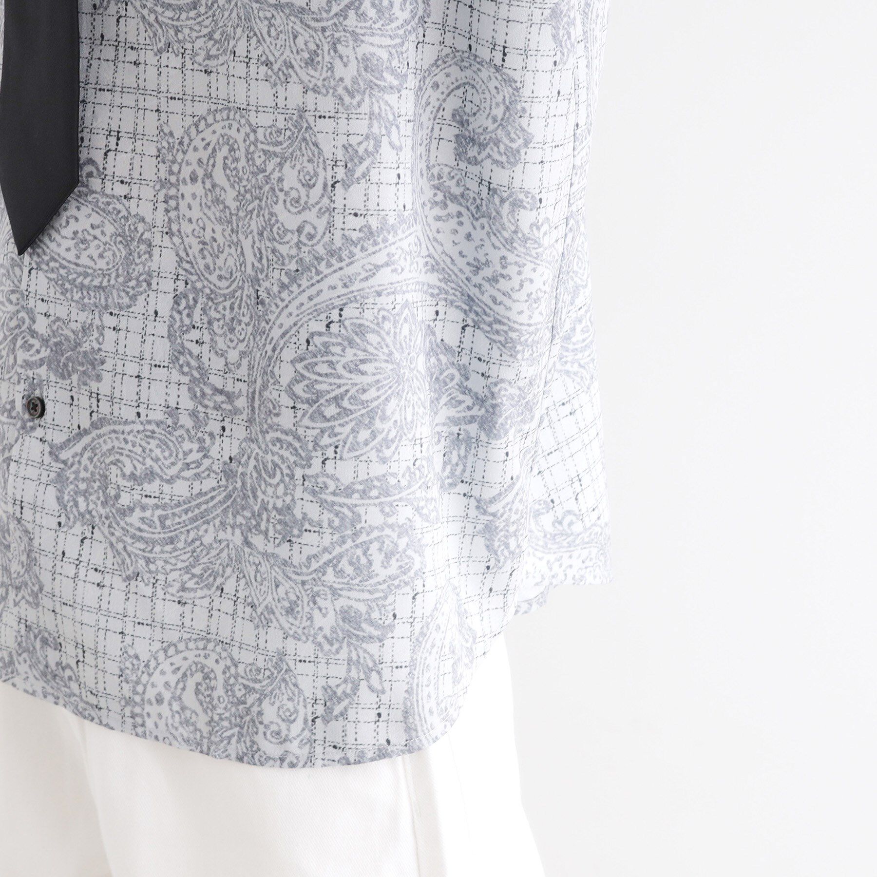 tk.TAKEO KIKUCHI「【ネクタイ付】チェックオンペイズリージャカードシャツ」|シャツ・ブラウス|