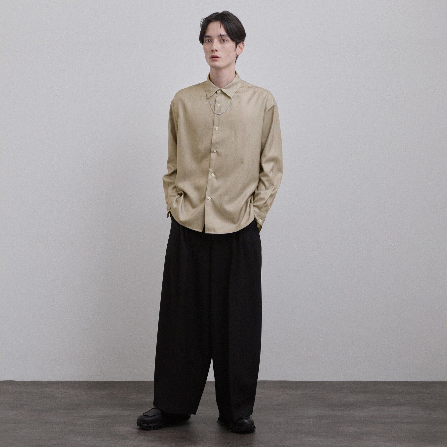 tk.TAKEO KIKUCHI「【ネックレス付き】プリントシャツ」|シャツ・ブラウス|