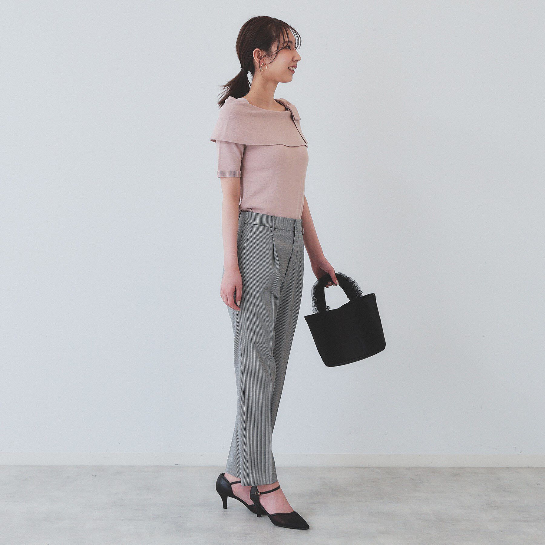 index「《6色展開/XS-LLサイズ》コンパクトストレッチテーパードパンツ【洗濯機洗い可/吸水速乾/透け防止」|その他|