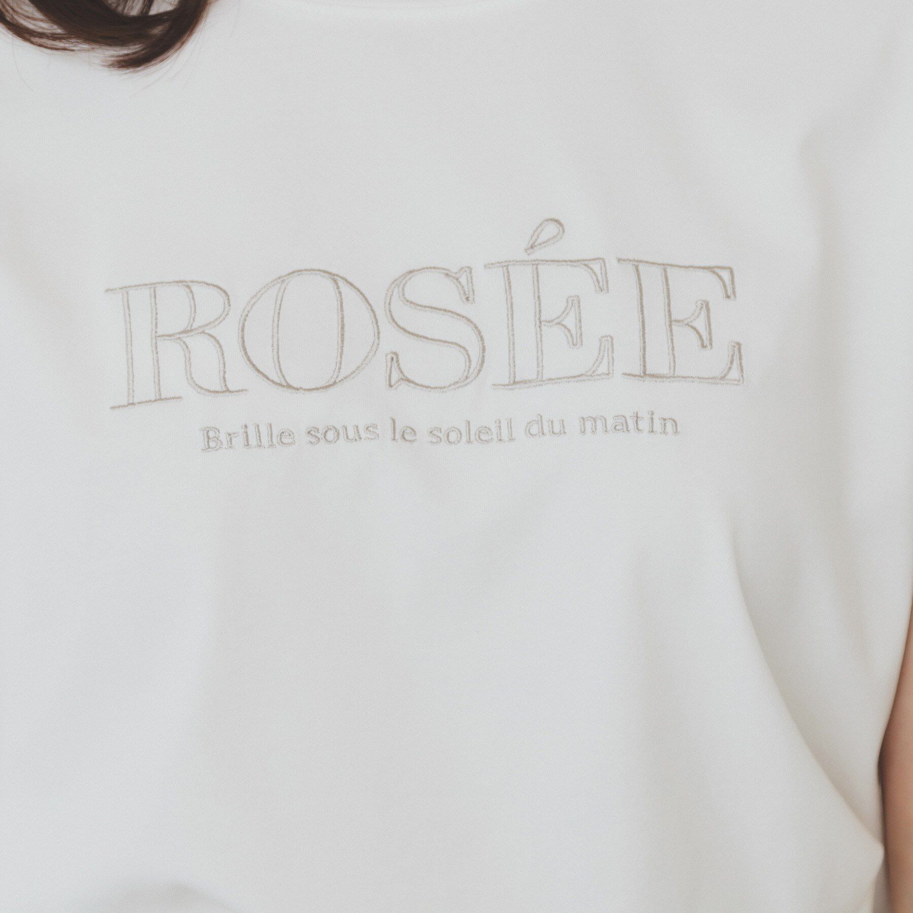 index「フロントロゴ刺繍Tシャツ【UVケア/洗濯機洗い可/接触冷感】」|Tシャツ・カットソー|