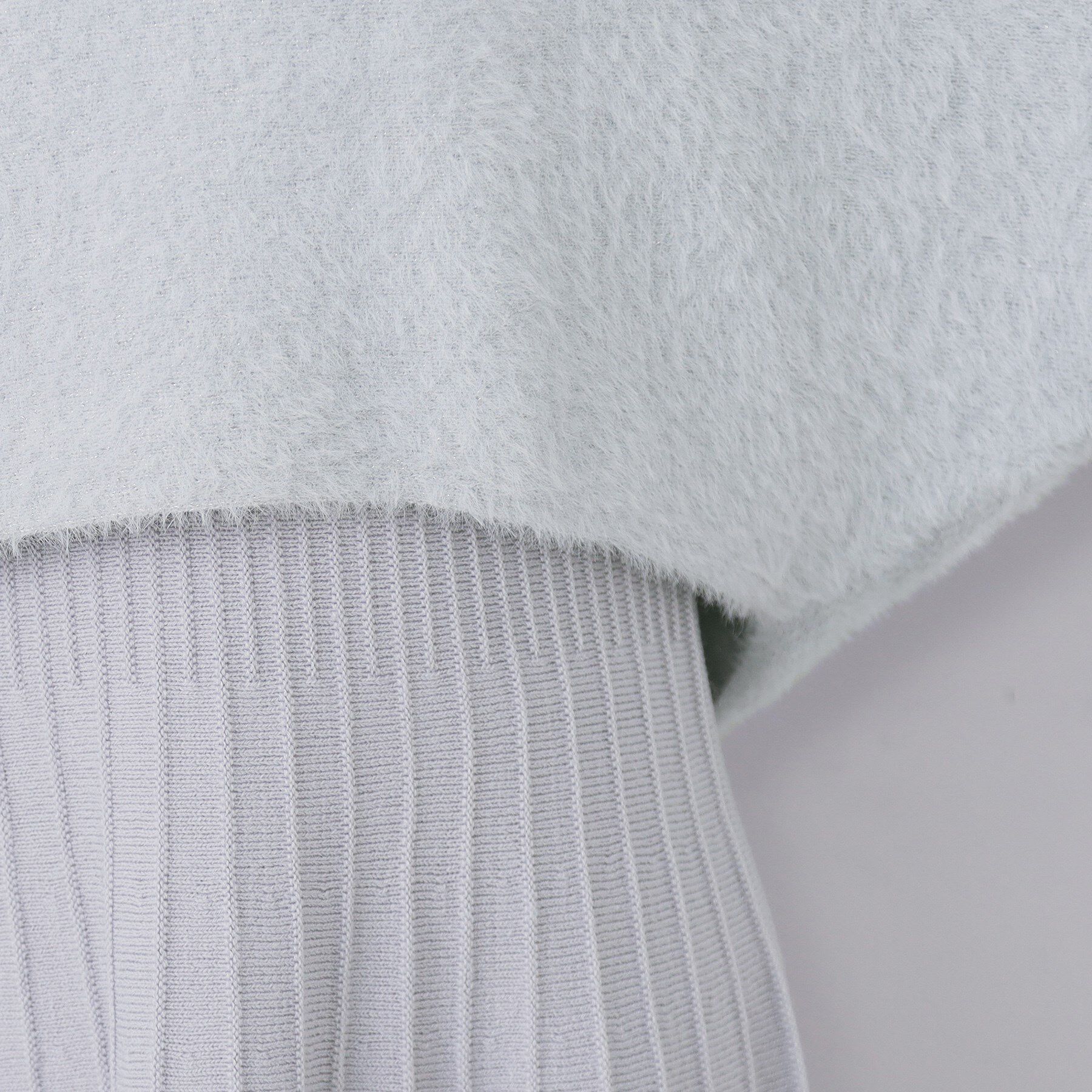 index「ラメフェザープルオーバーセット ニットワンピース【洗濯機OK】《XS～LL》」|スーツ|