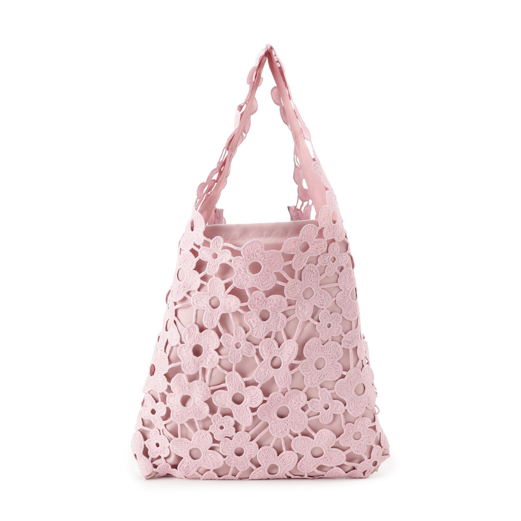 OPAQUE.CLIP「フラワーレーストートバッグ」|トートバッグ|