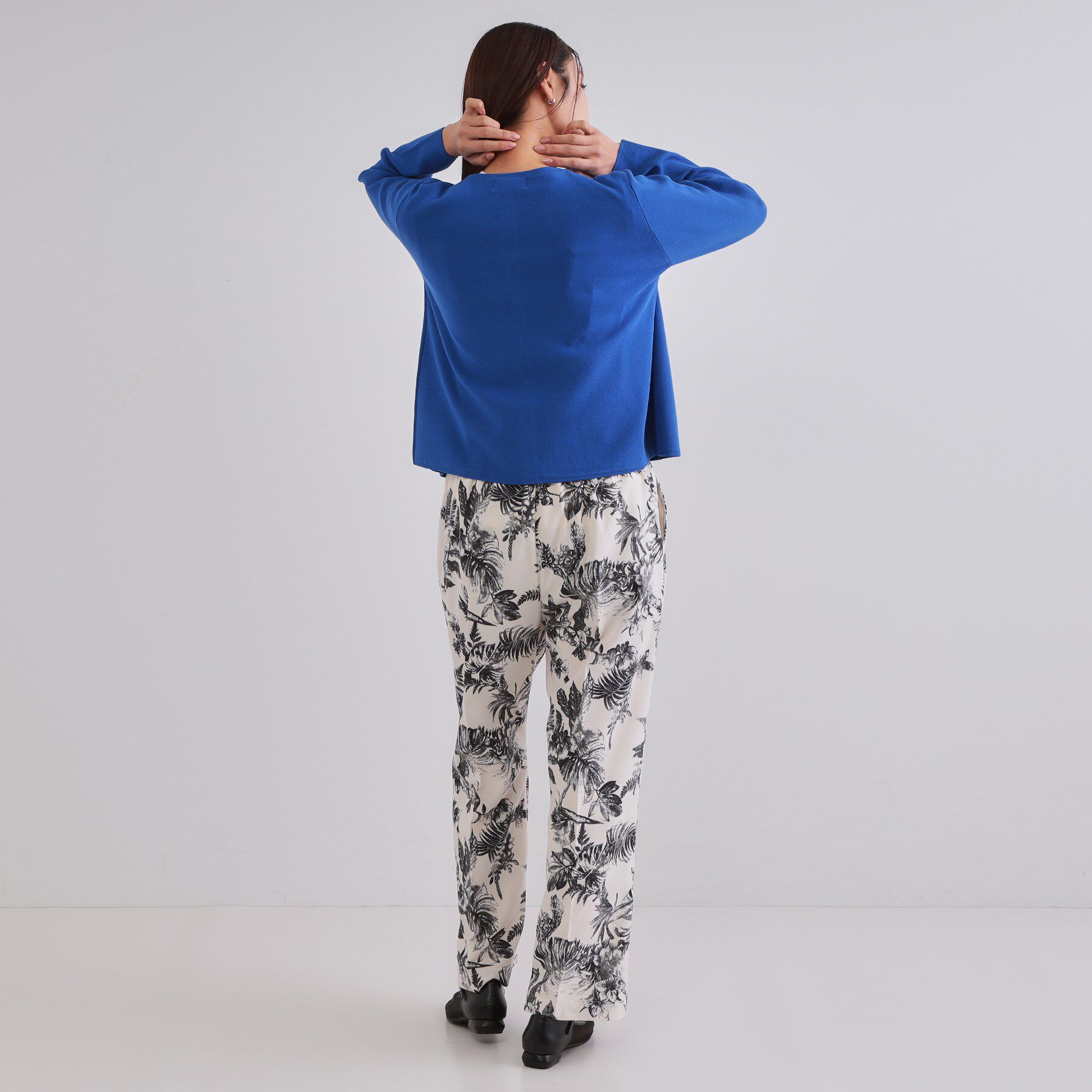 OPAQUE.CLIP「スナップボタンショートニットカーディガン【洗濯機洗い可】」|カーディガン|