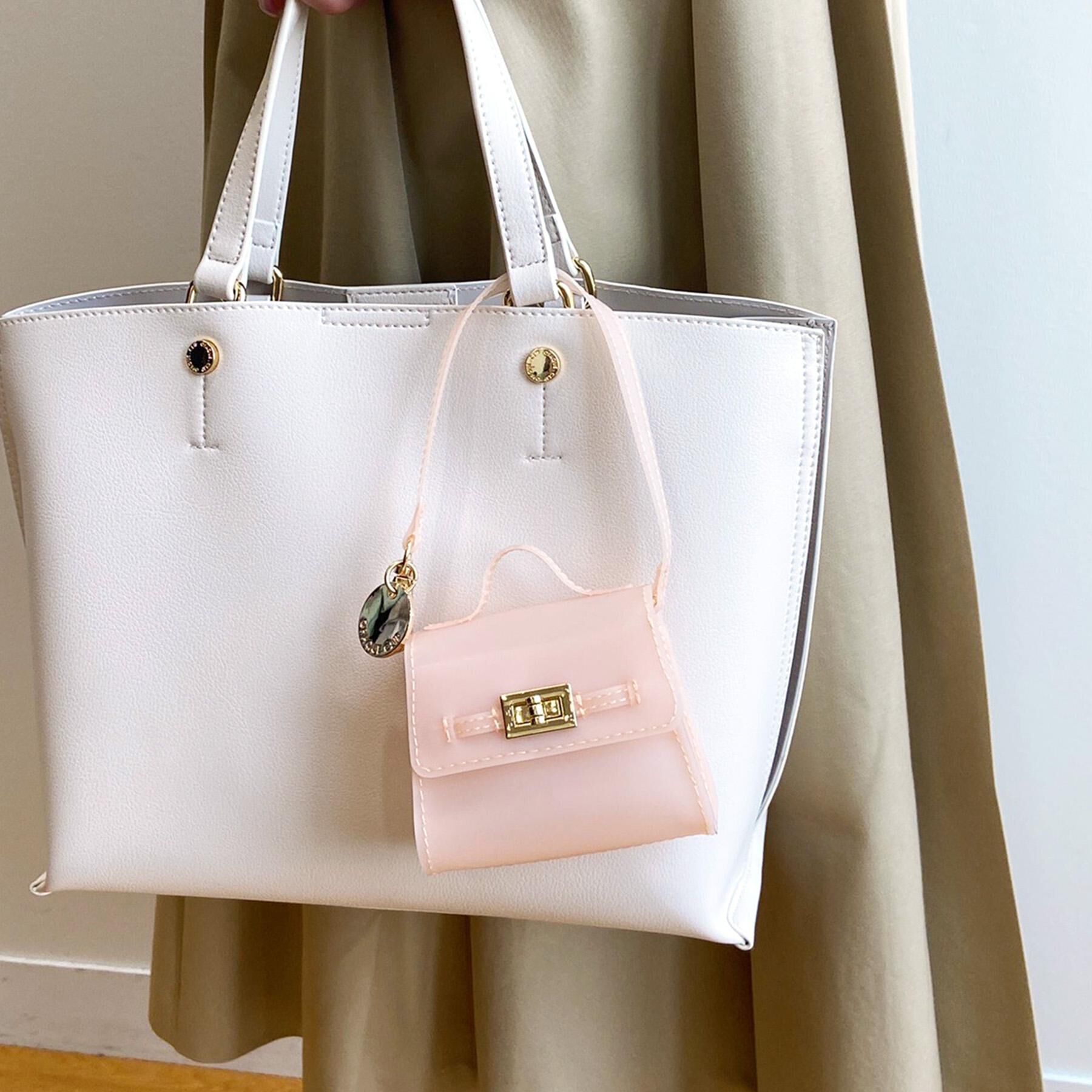 OPAQUE.CLIP「ミニサイズジェリーバッグチャーム」|キーケース|