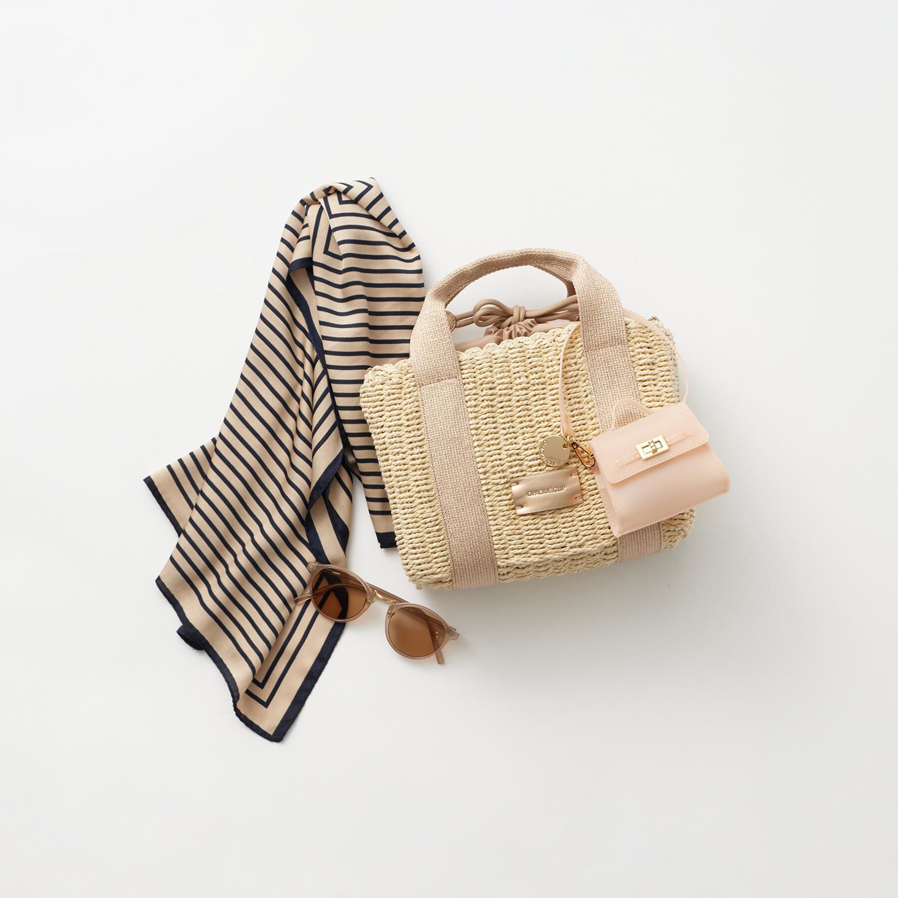 OPAQUE.CLIP「ミニサイズジェリーバッグチャーム」|キーケース|