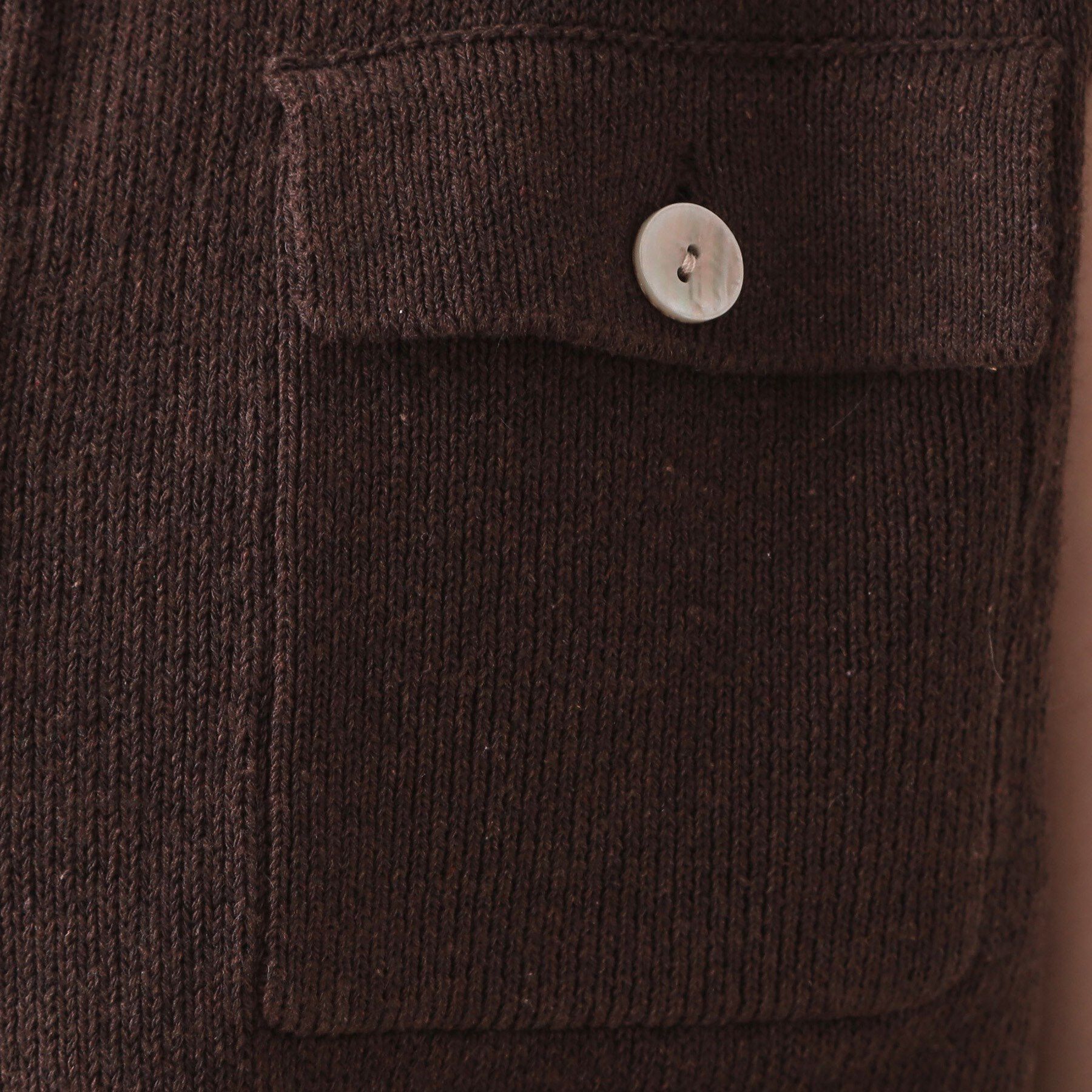 OPAQUE.CLIP「ダブルポケットニット【洗濯機洗い可】」|ニット・セーター|