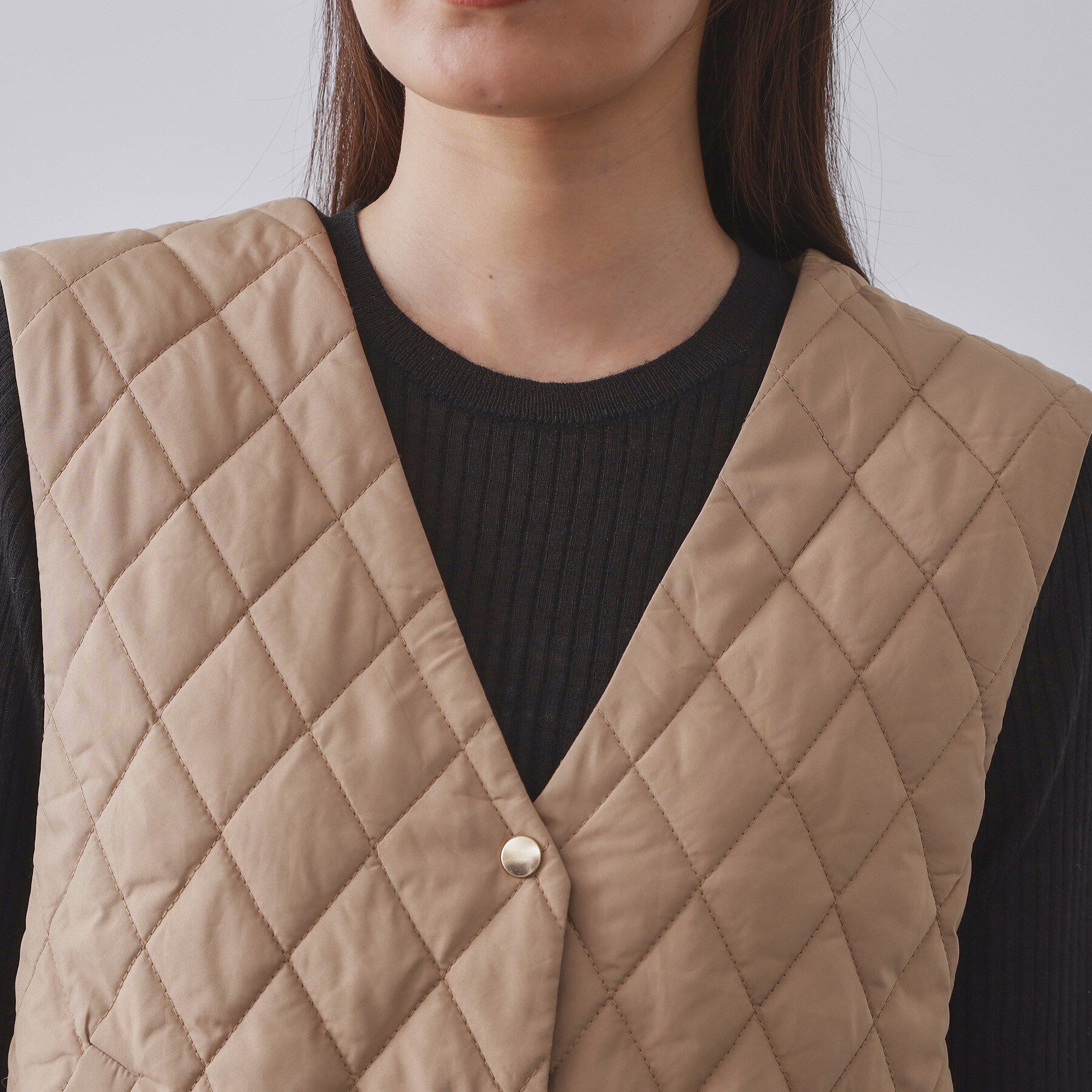 OPAQUE.CLIP「《ツインセット》マウンテンパーカー&times;キルティングベストライナー【撥水/洗濯機OK】」|ブルゾン・スタジャン|