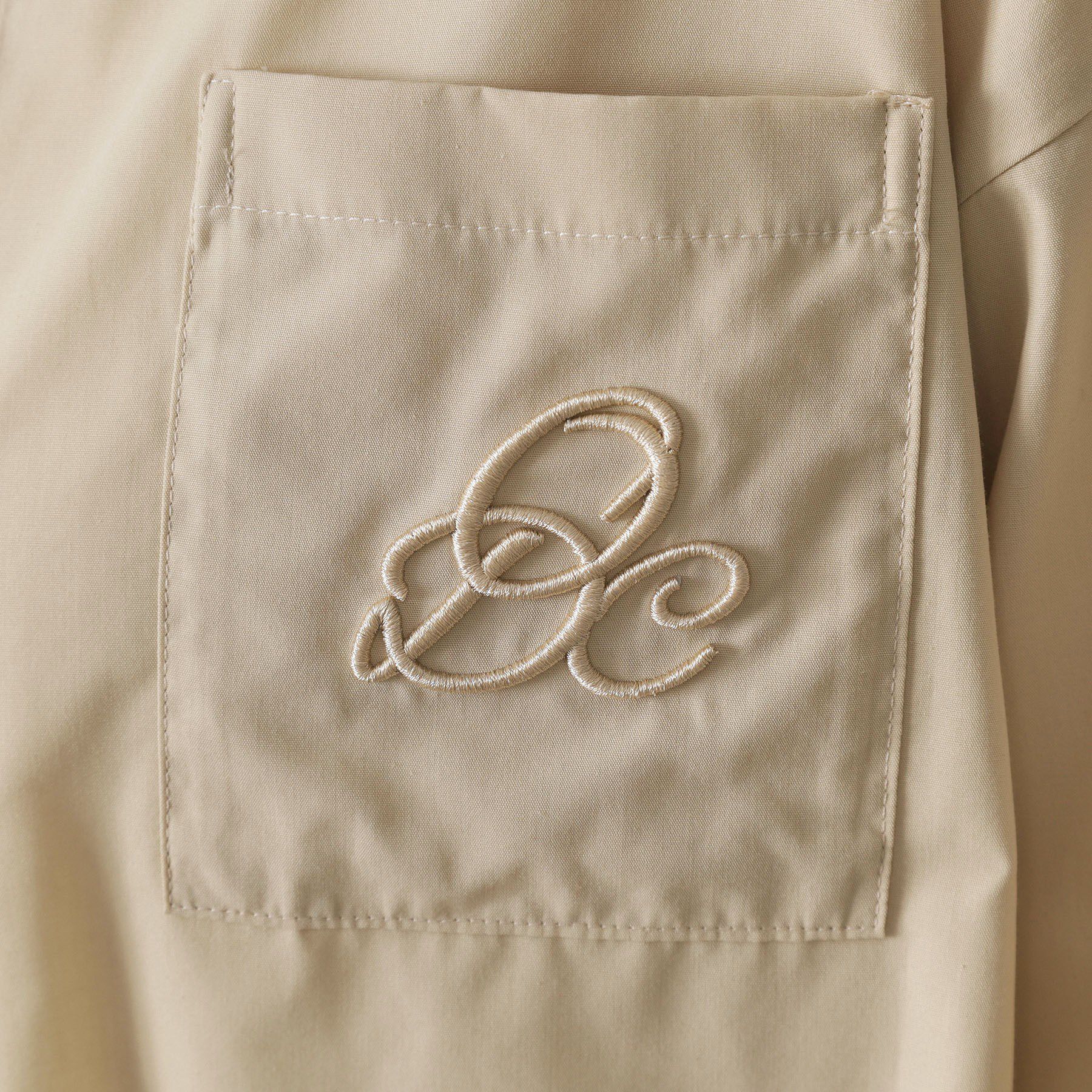 OPAQUE.CLIP「ポケット刺繍レギュラーカラーシャツ【洗濯機OK】」|シャツ・ブラウス|