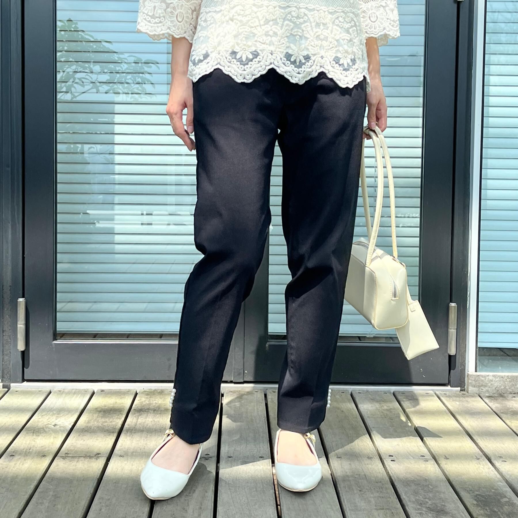 Couture broach「ポイントパール調ハイパーストレッチパンツ」|その他|
