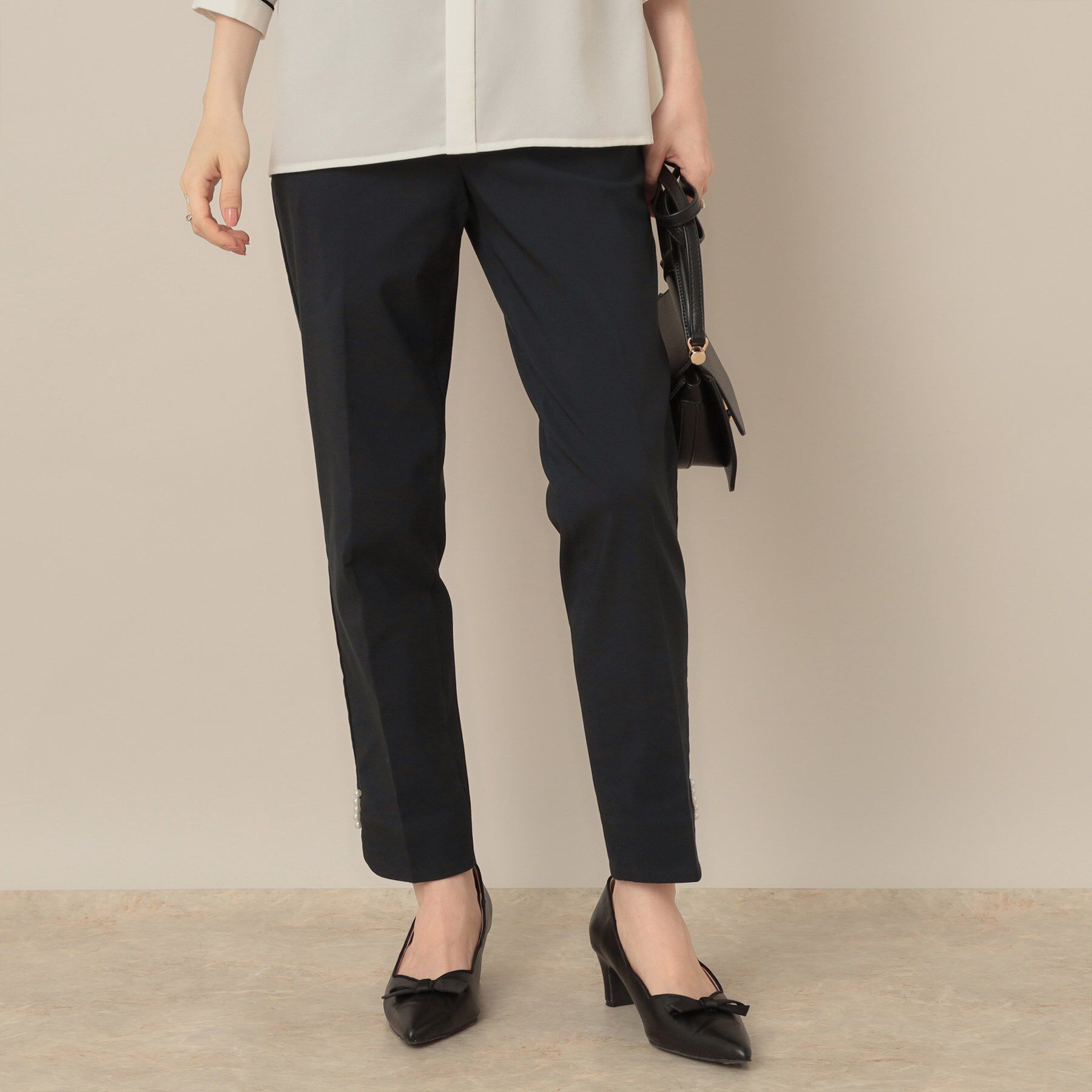 Couture broach「ポイントパール調ハイパーストレッチパンツ」|その他|