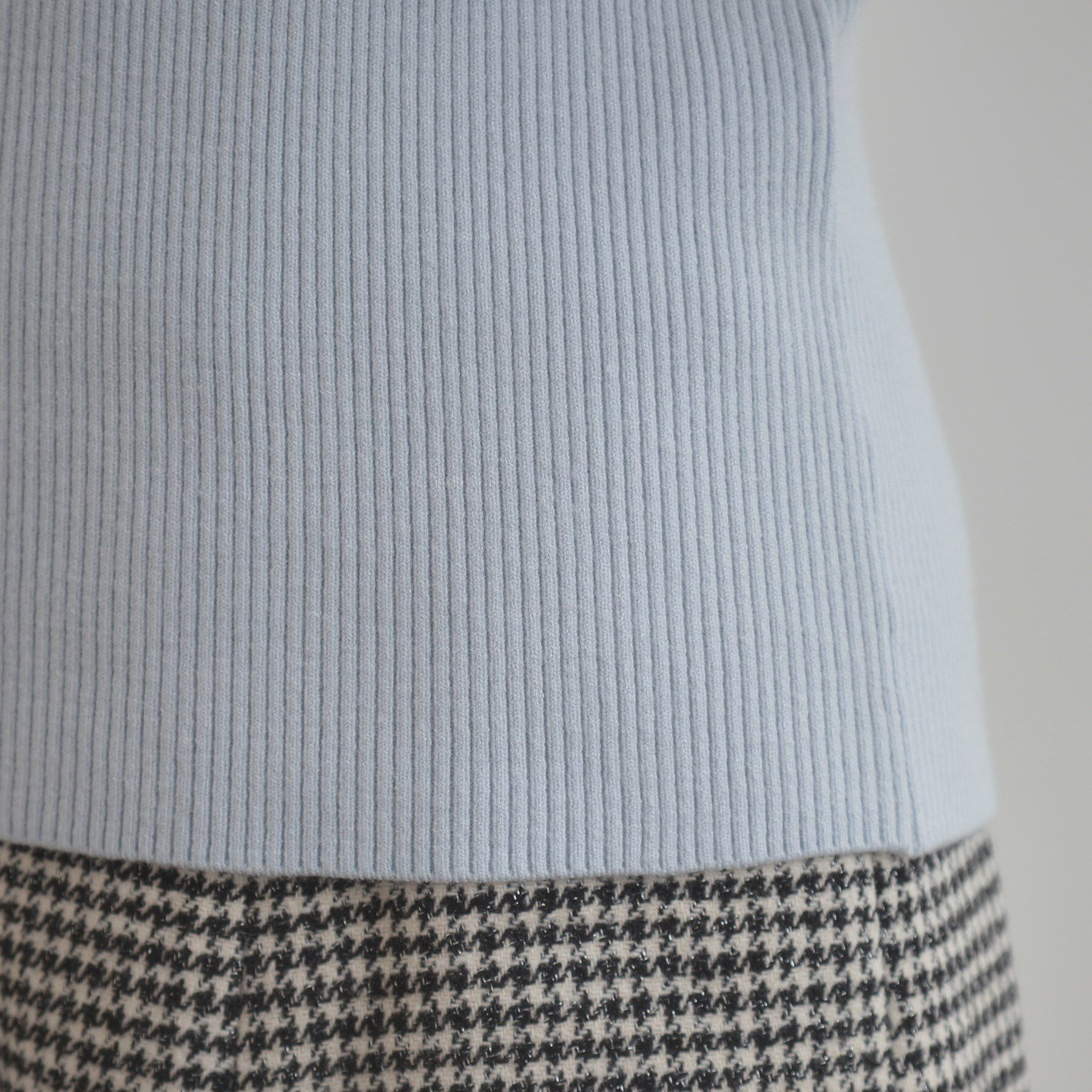 Couture broach「【多機能・フェミニン】パール調リブニット」|ニット・セーター|