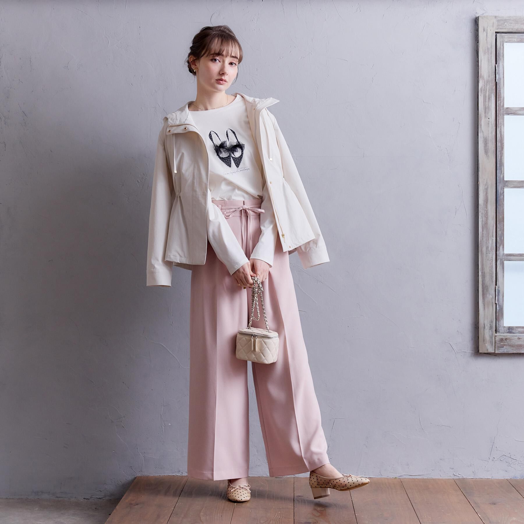 Couture broach「【撥水・洗える】愛されマンパ」|ブルゾン・スタジャン|