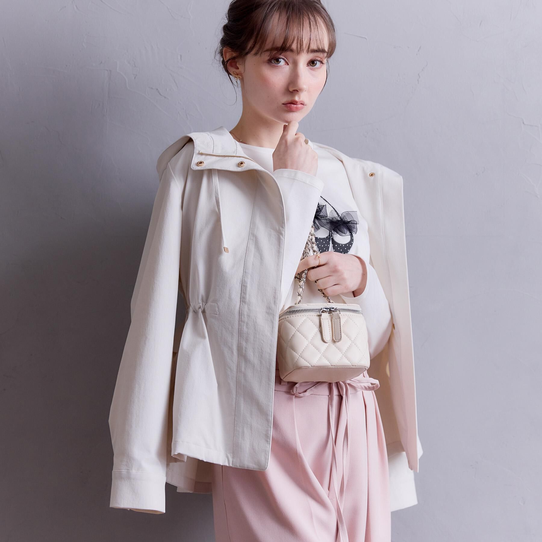 Couture broach「【撥水・洗える】愛されマンパ」|ブルゾン・スタジャン|