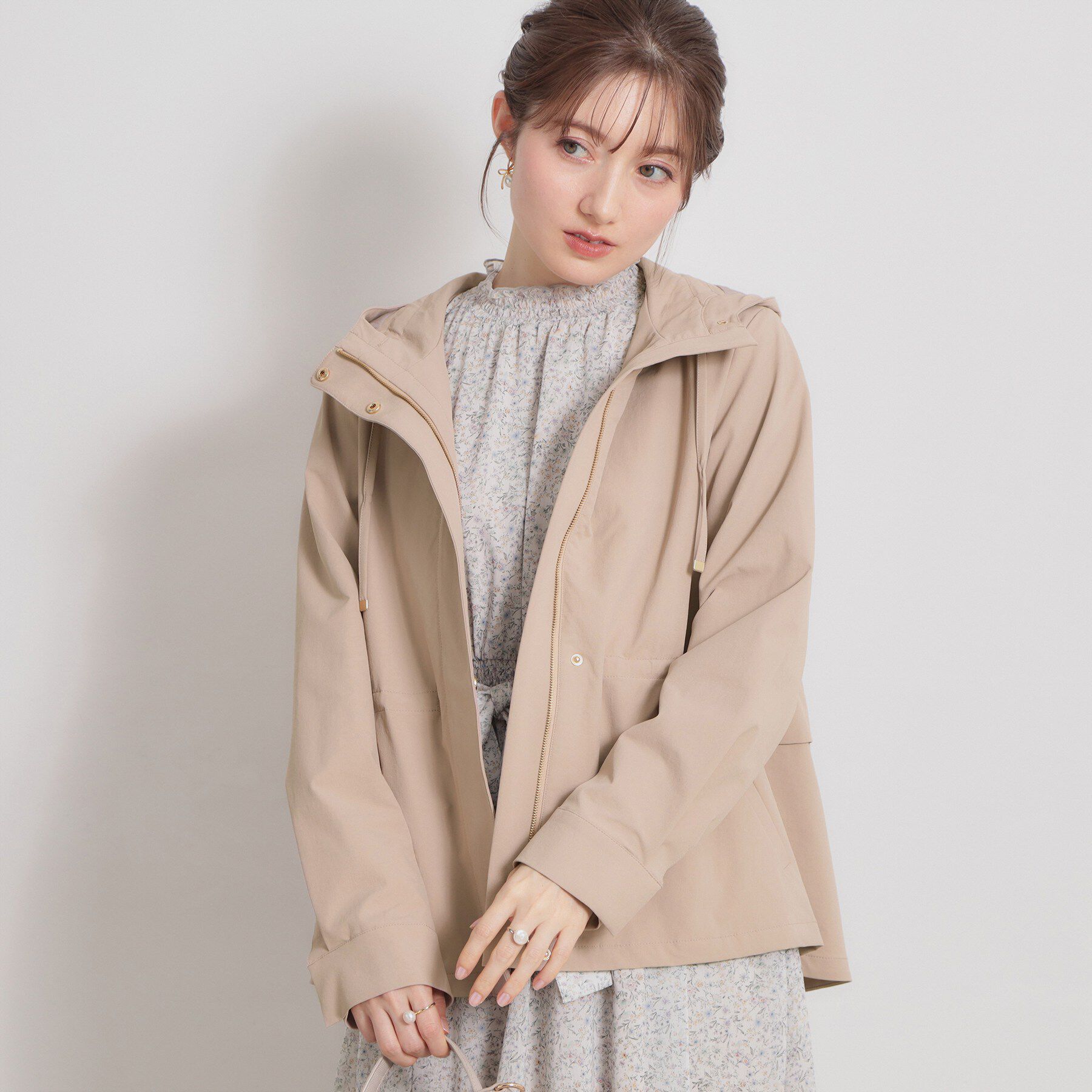 Couture broach「【撥水・洗える】愛されマンパ」|ブルゾン・スタジャン|