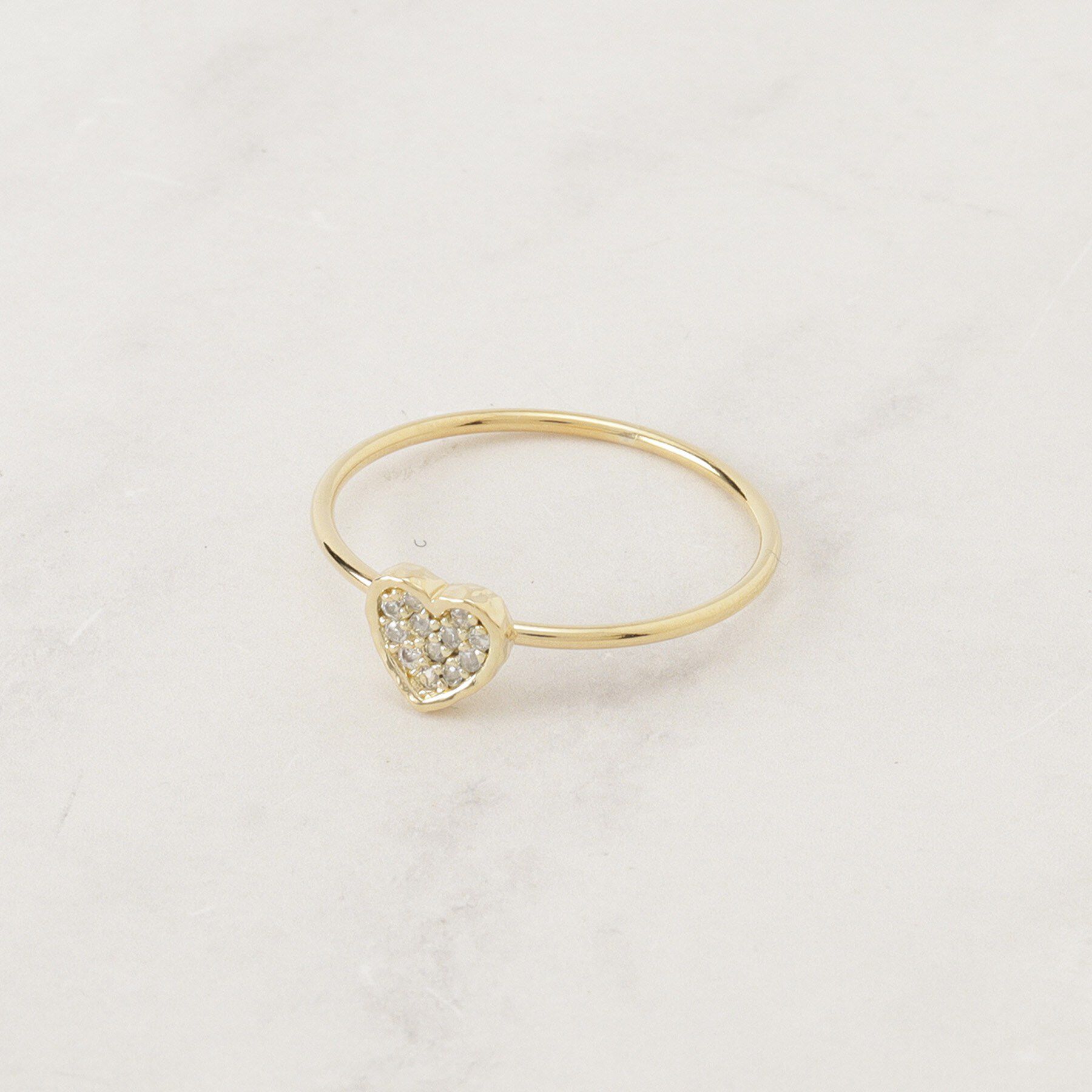 Couture broach「ハートストーンリング」|リング|