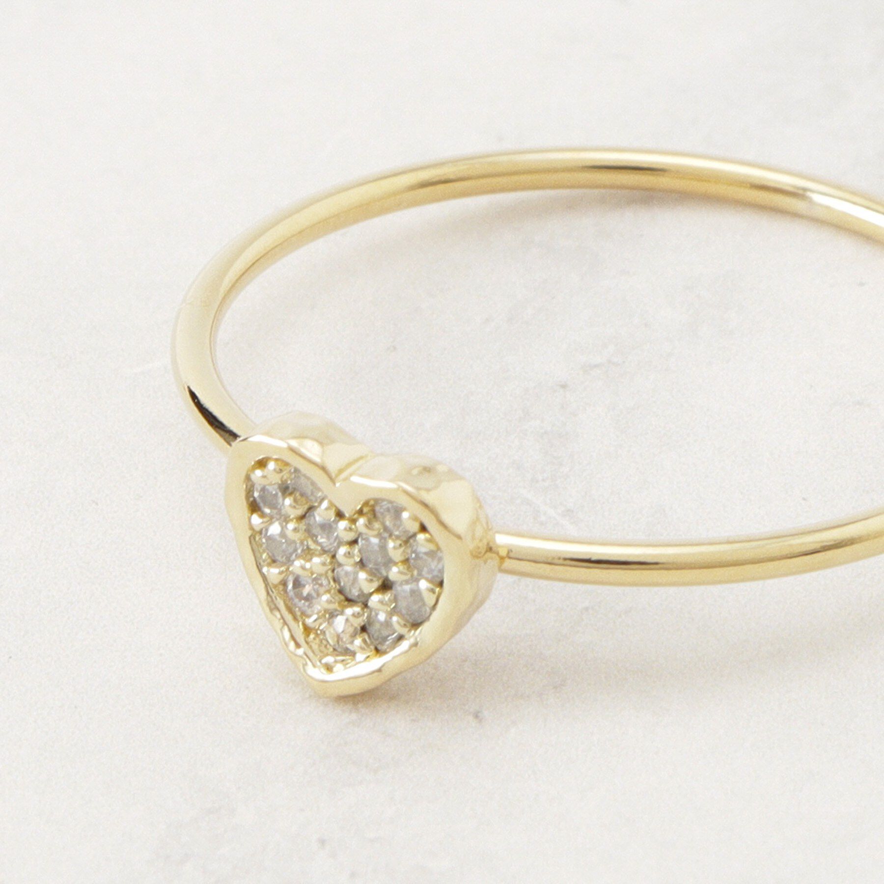 Couture broach「ハートストーンリング」|リング|