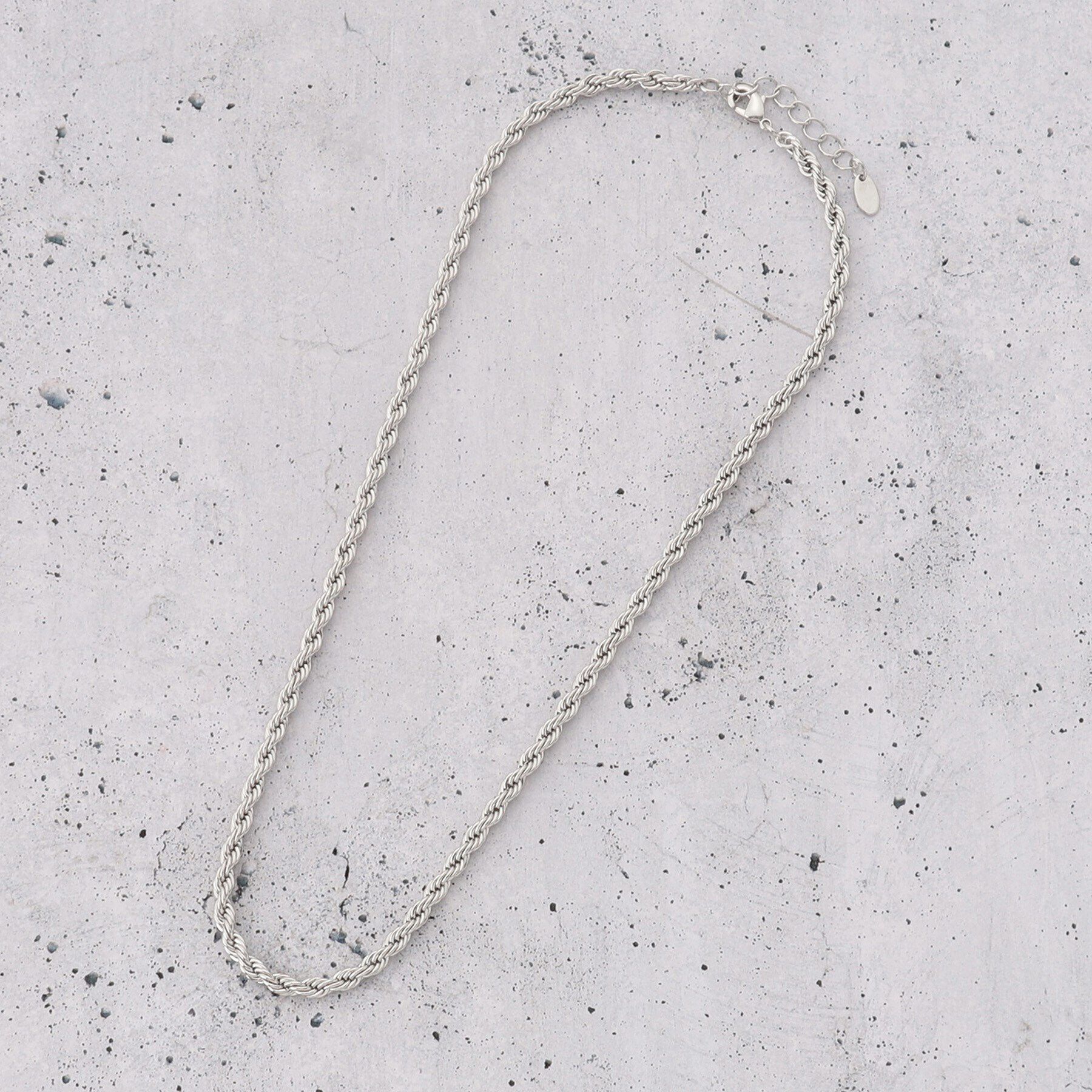 THE SHOP TK「細ショートチェーンネックレス」|ネックレス|シルバー(006)