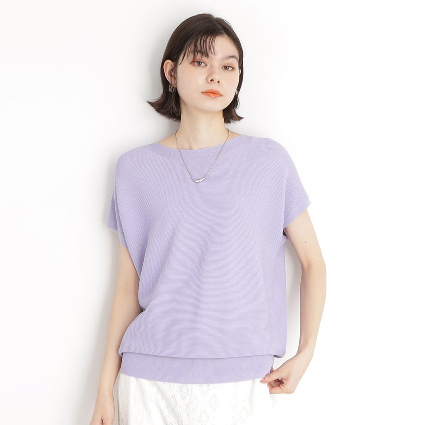 THE SHOP TK「美人フレンチニット【8色展開/WEB限定カラー/洗濯機OK/毛玉になりにくい】」|ニット・セーター|