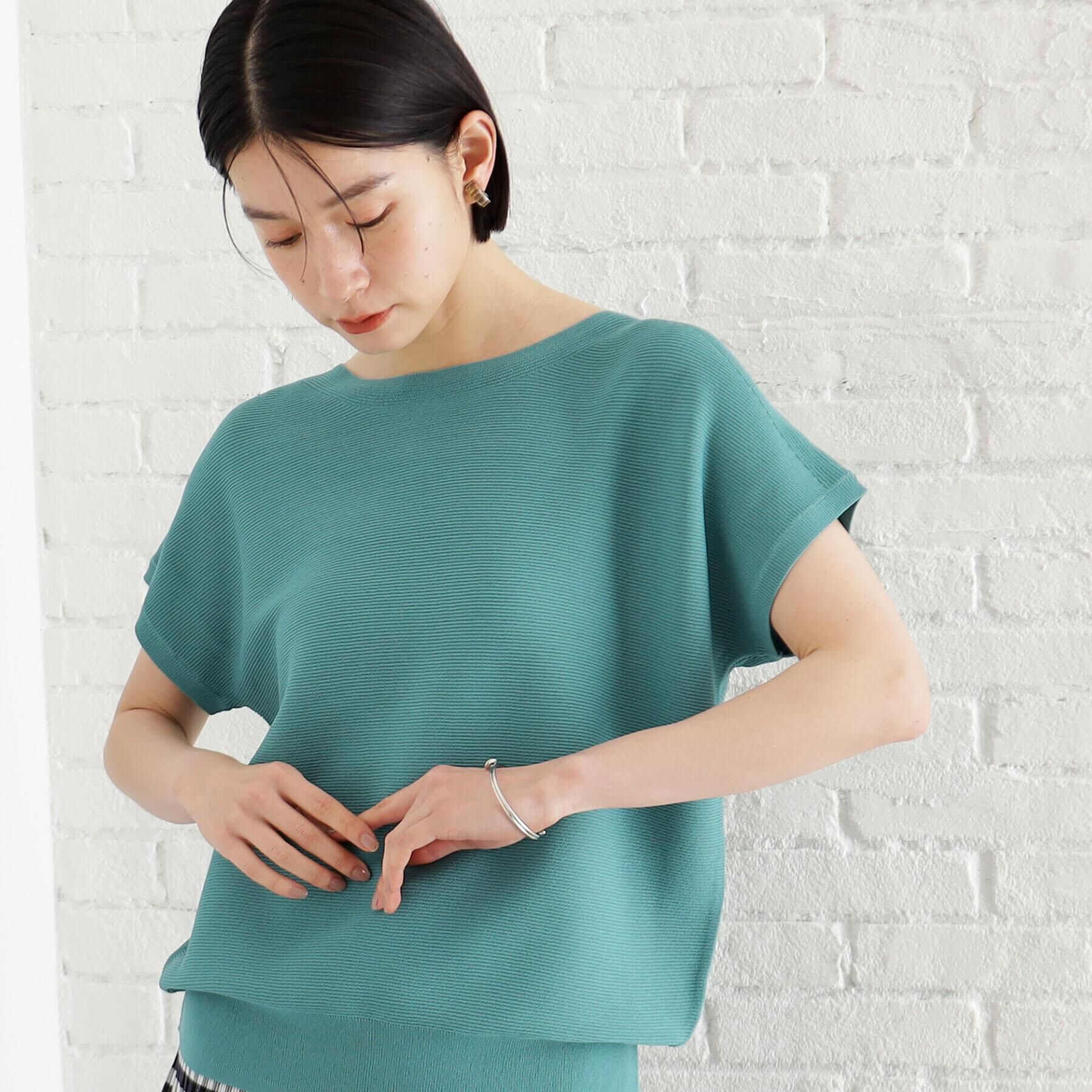 THE SHOP TK「美人フレンチニット【8色展開/WEB限定カラー/洗濯機OK/毛玉になりにくい】」|ニット・セーター|