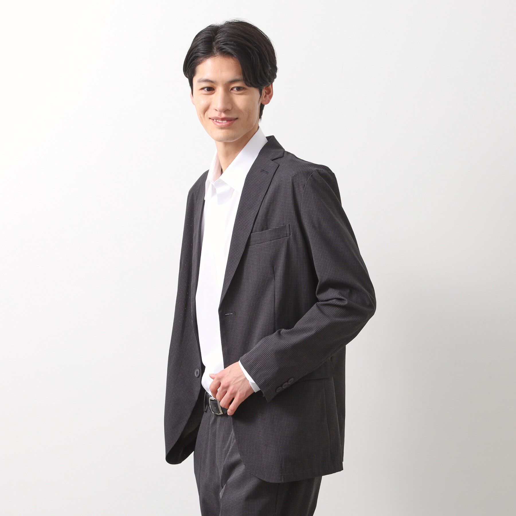 THE SHOP TK「ライトドッツジャケット【セットアップ可/洗濯機OK】」|テーラードジャケット|