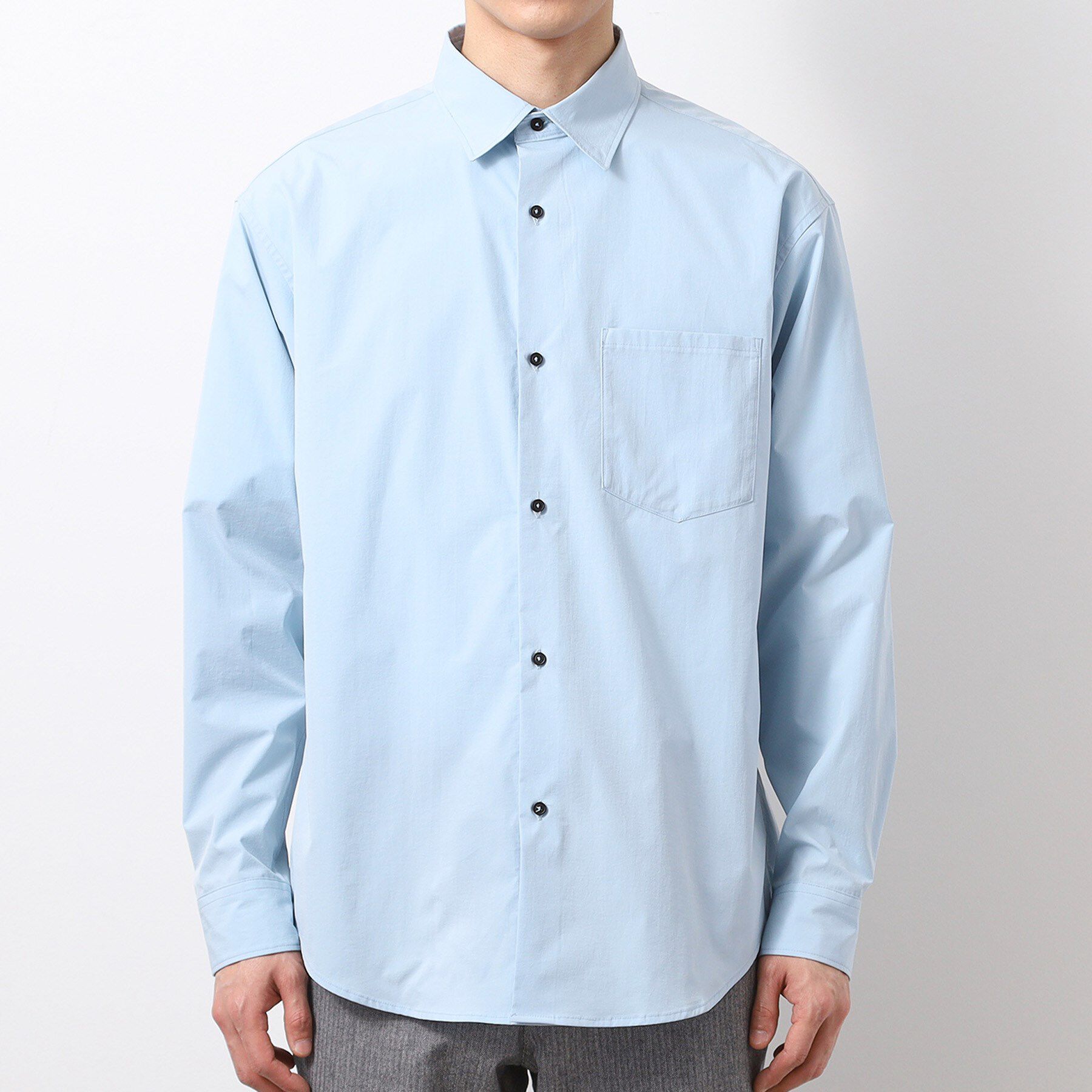 THE SHOP TK「CAVEブロードシャツ【吸水速乾/イージーケア/アンチピリング/洗濯機OK】」|シャツ・ブラウス|