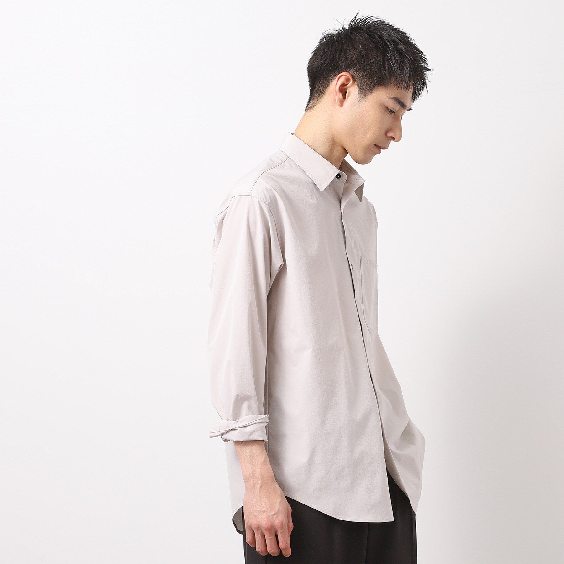 THE SHOP TK「CAVEブロードシャツ【吸水速乾/イージーケア/アンチピリング/洗濯機OK】」|シャツ・ブラウス|