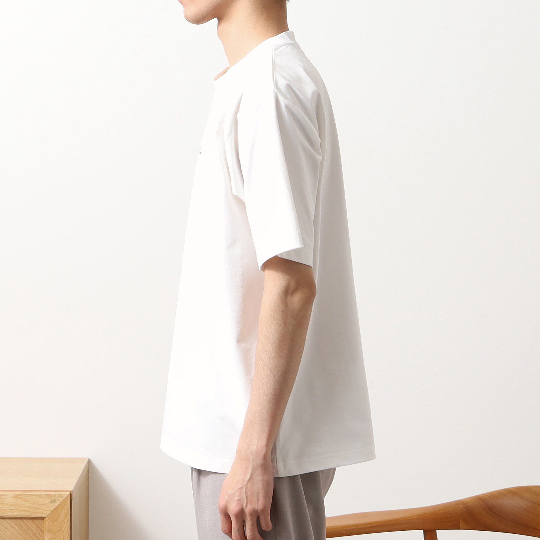 THE SHOP TK「フェイクスウェードアンサンブルカーディガン【五分袖カーディガン＋半袖Tシャツセットアイテム】」|カーディガン|