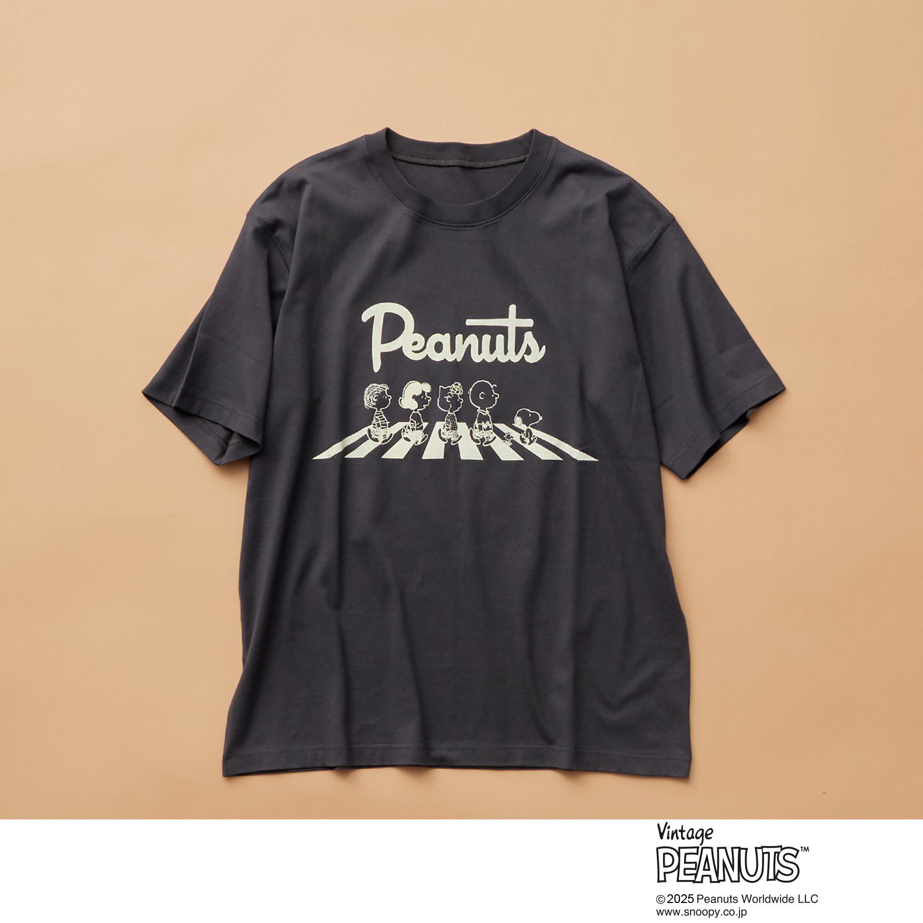 THE SHOP TK「75周年PEANUTSデザイン半袖Tシャツ」|Tシャツ・カットソー|スミクロ(018)