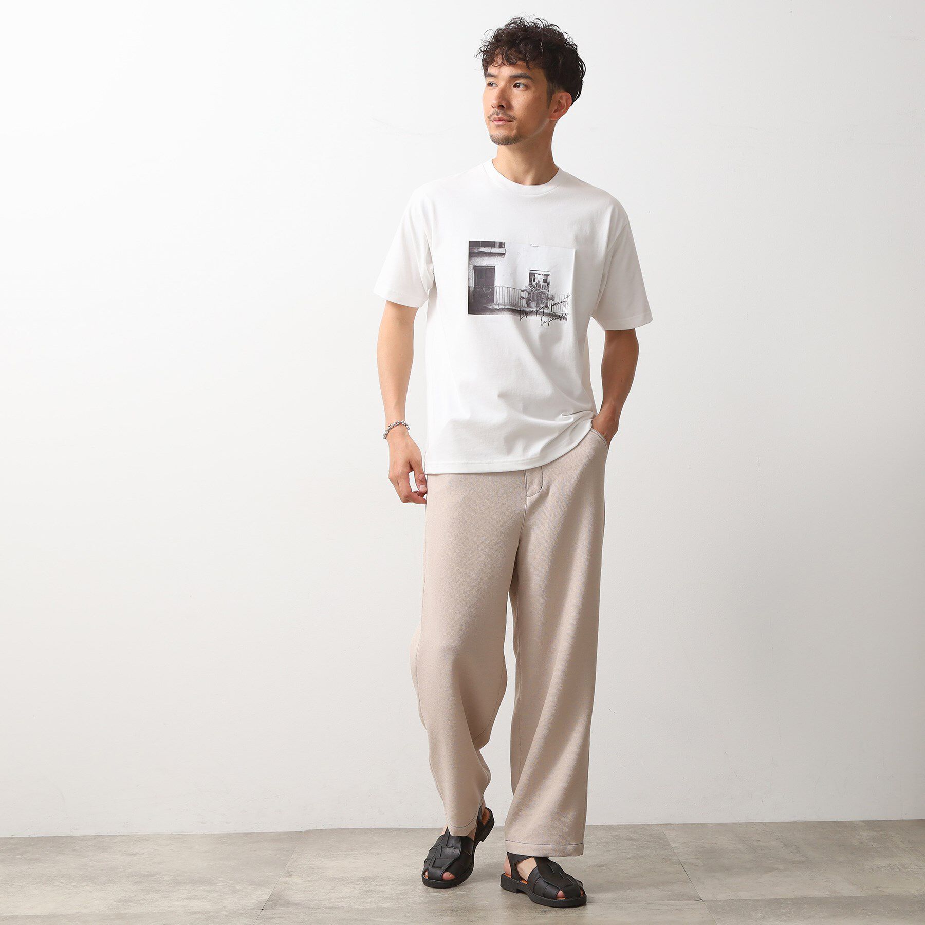 THE SHOP TK「【旅するTシャツ】フォトプリント マシンウォッシャブル／サスティナブル」|Tシャツ・カットソー|