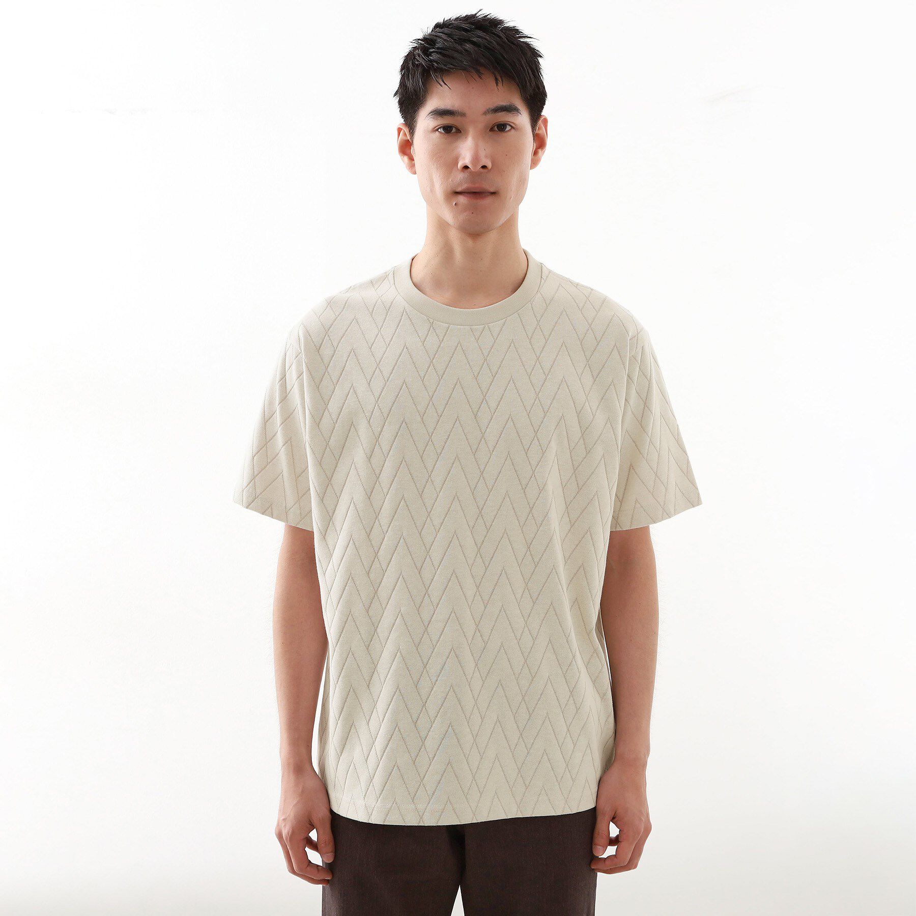 THE SHOP TK「【好評につき再入荷！】ジオメトリックリンクス半袖Tシャツ」|Tシャツ・カットソー|