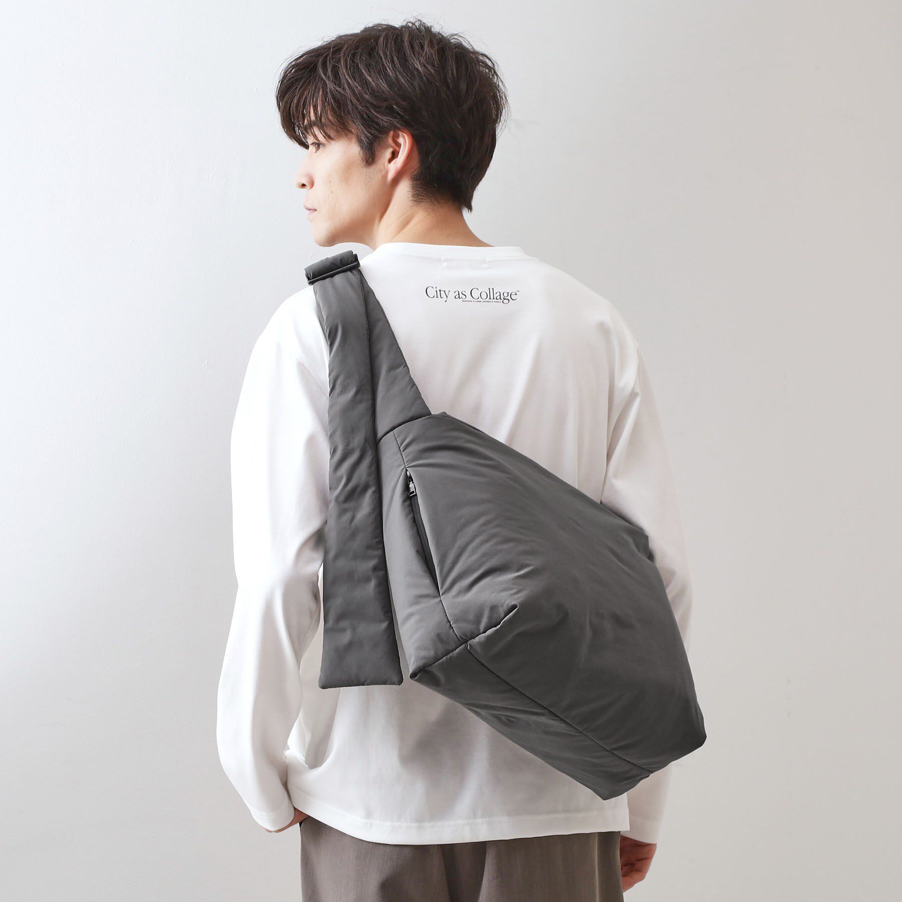 THE SHOP TK「パテッドビッグショルダー」|ショルダー・メッセンジャー|