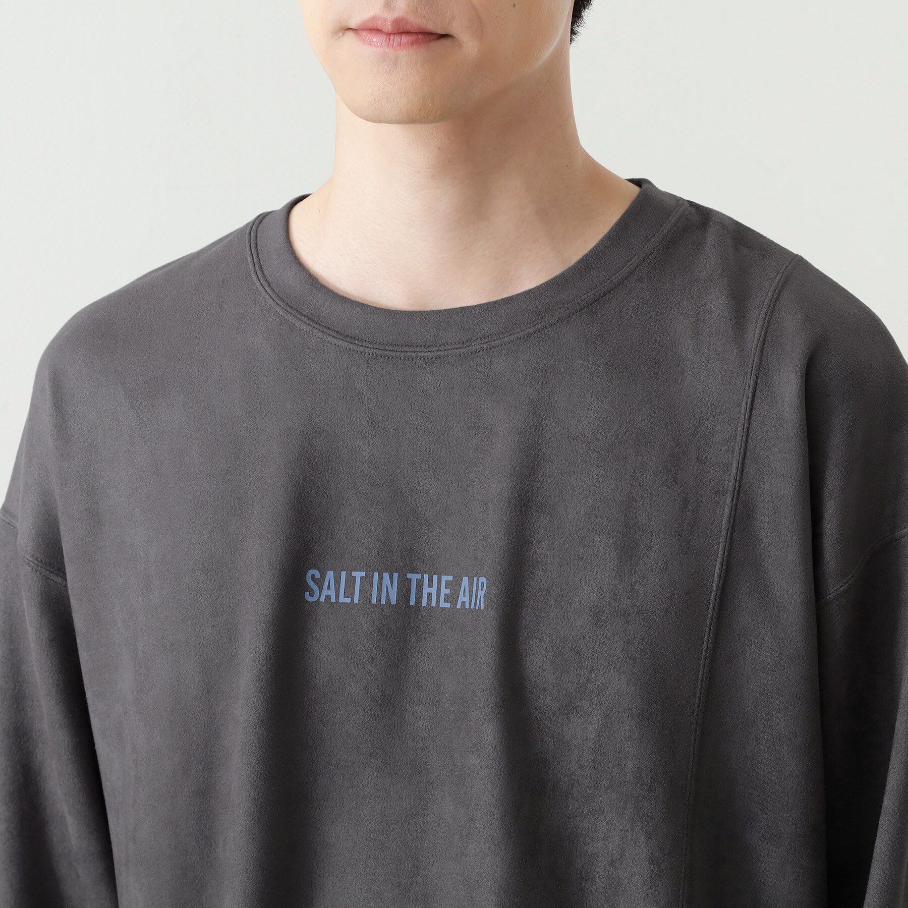 THE SHOP TK「スエード フォトプリントスウェット 【洗濯機OK】」|Tシャツ・カットソー|