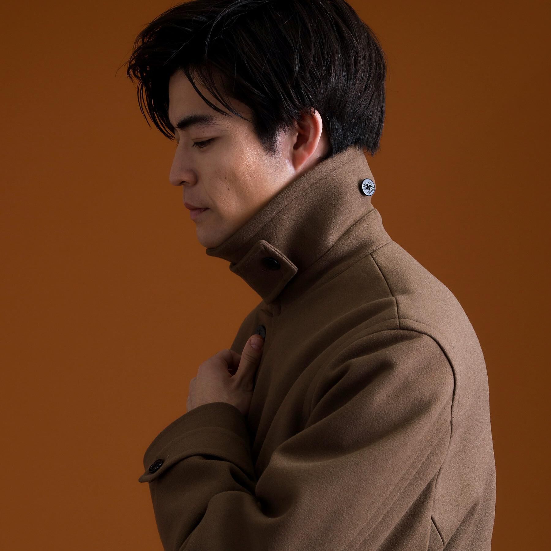 THE SHOP TK「ウーリックシングルPジャケット」|ピーコート|