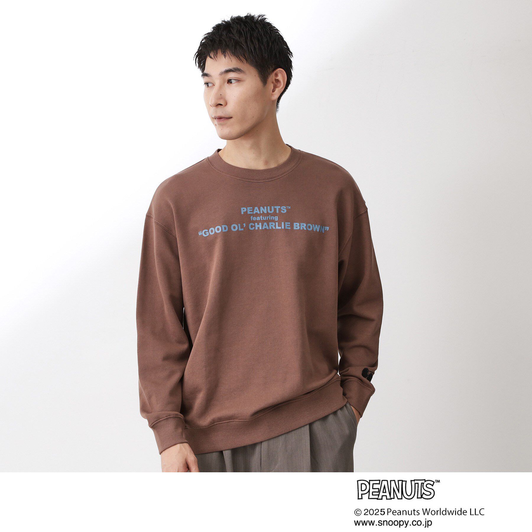 THE SHOP TK「PEANUTS／ピーナッツ スヌーピープリントスウェット 【親子リンク】」|パーカー|