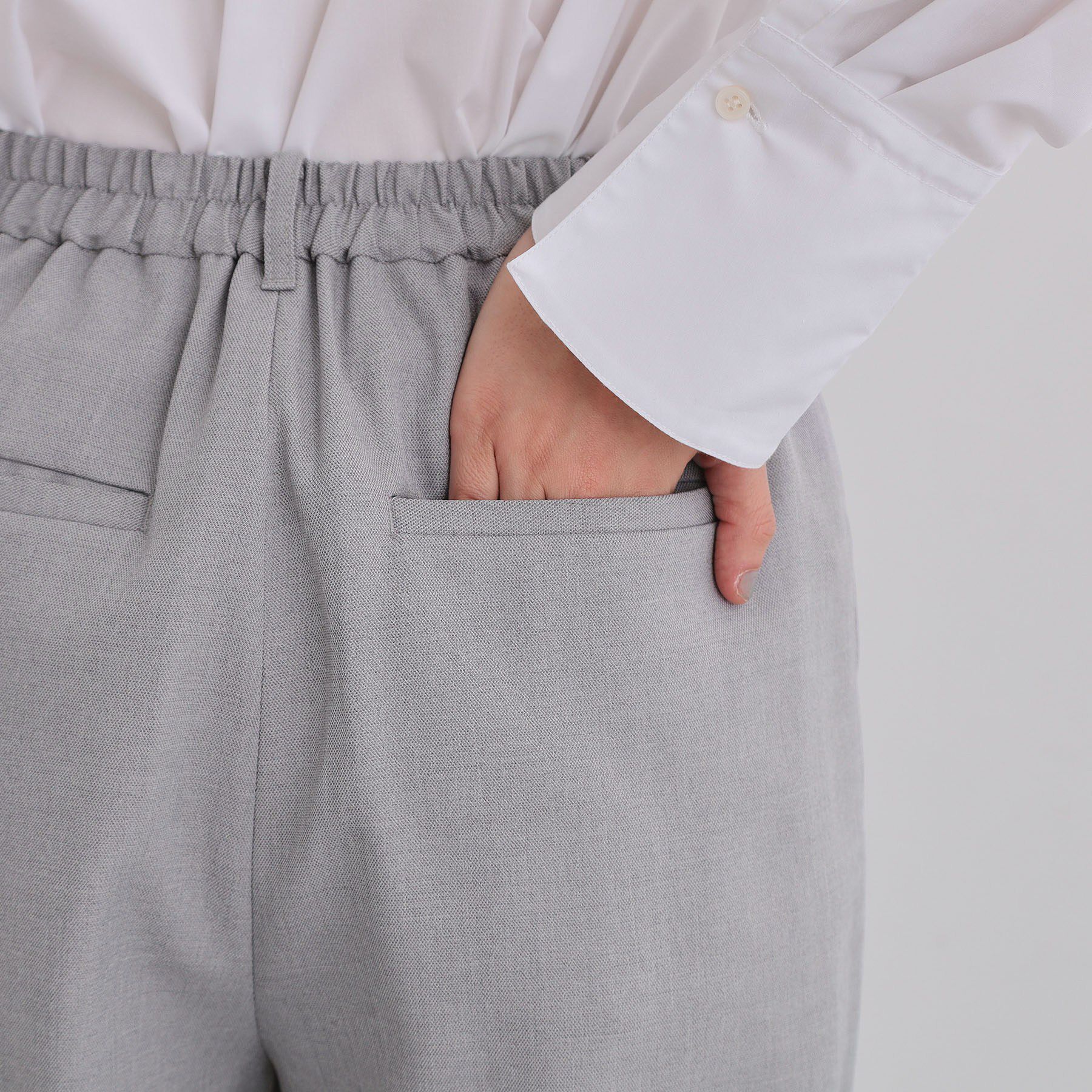 THE SHOP TK「【通勤にもデイリーにも】CAVIAN ベーシックワイドパンツ/セットアップ可」|その他|