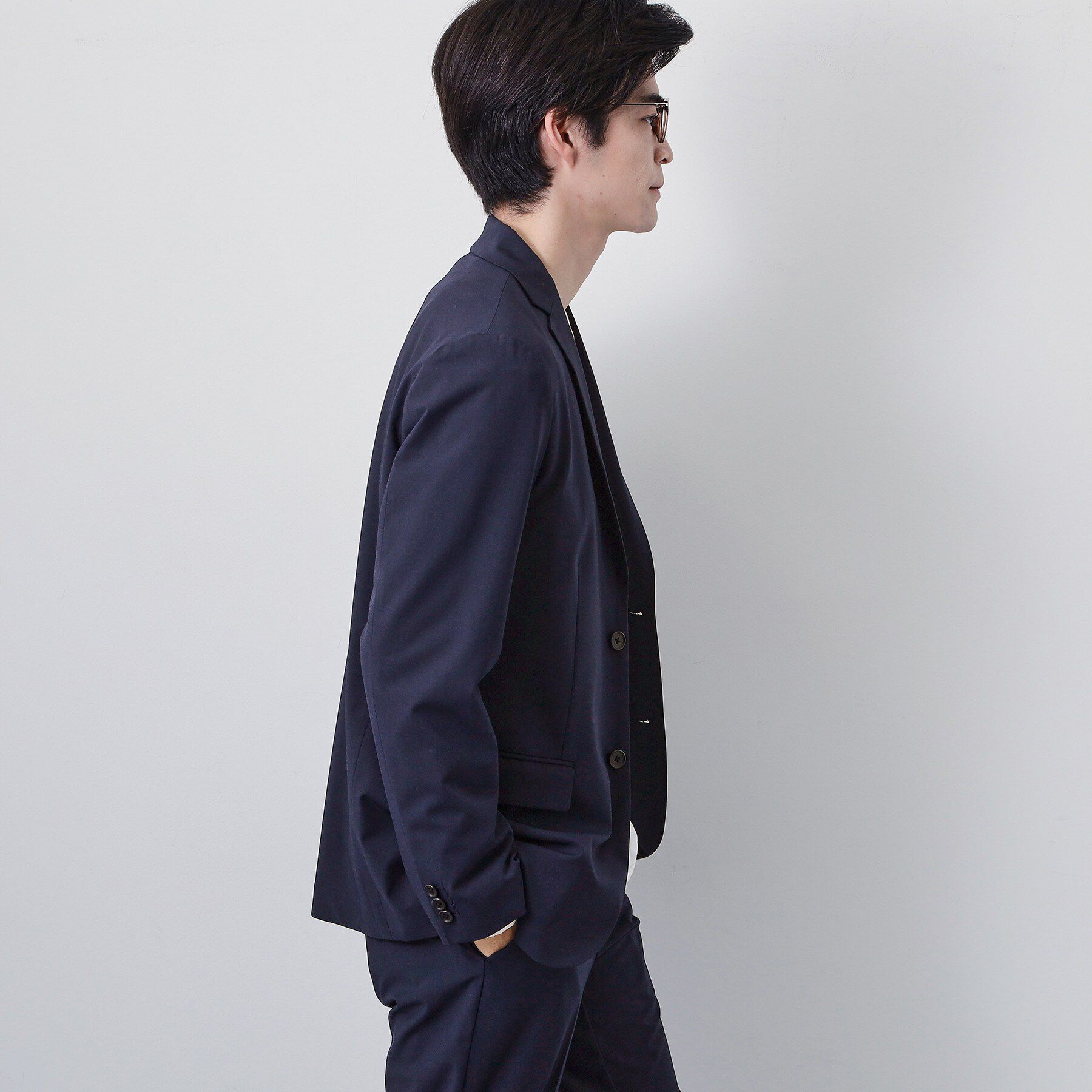 THE SHOP TK「CARREMAN/キャリーマン ジャケット セットアップ可／洗濯機OK」|テーラードジャケット|