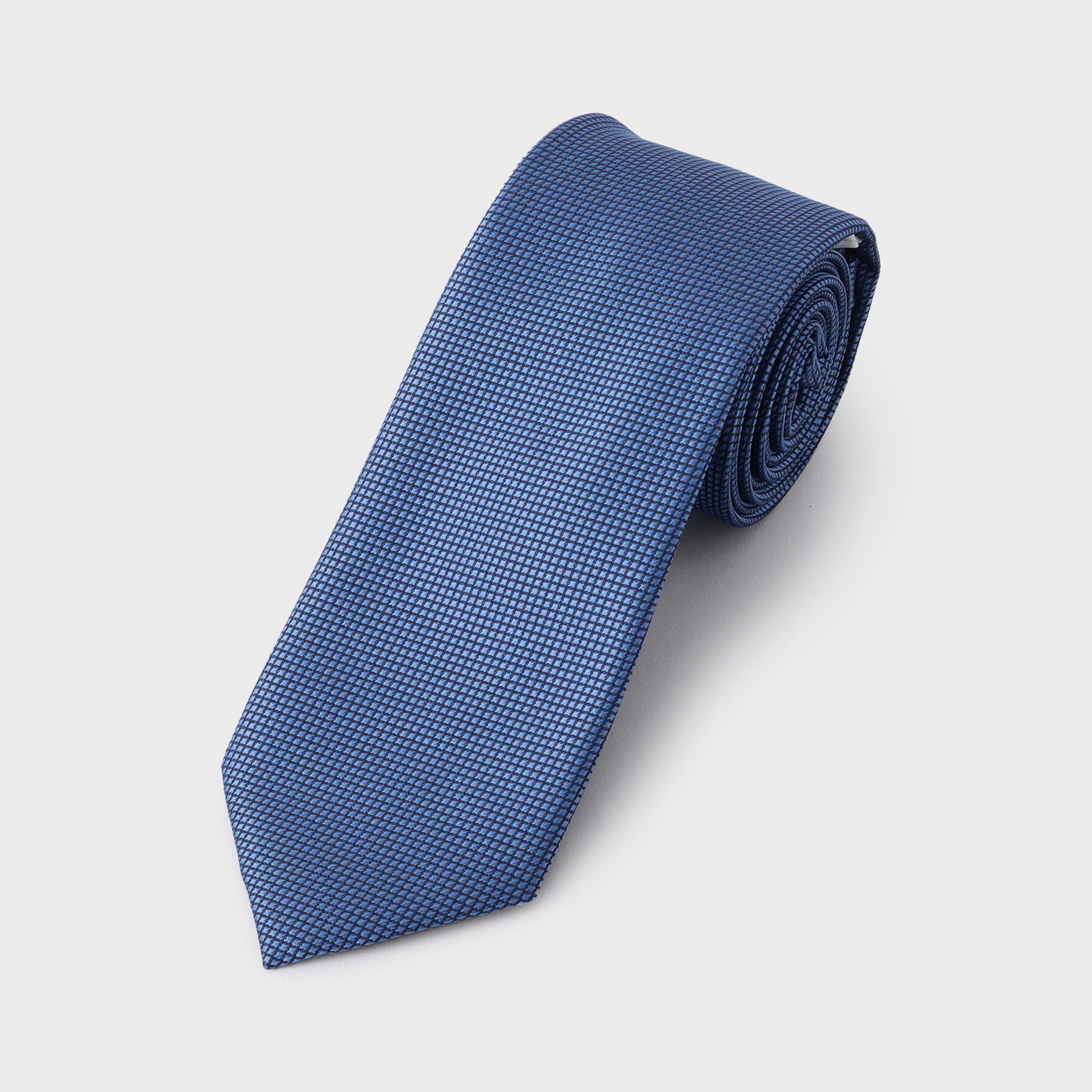 THE SHOP TK「鹿の子 ネクタイ 【洗濯機OK】」|ネクタイ・蝶ネクタイ|ブルー(192)