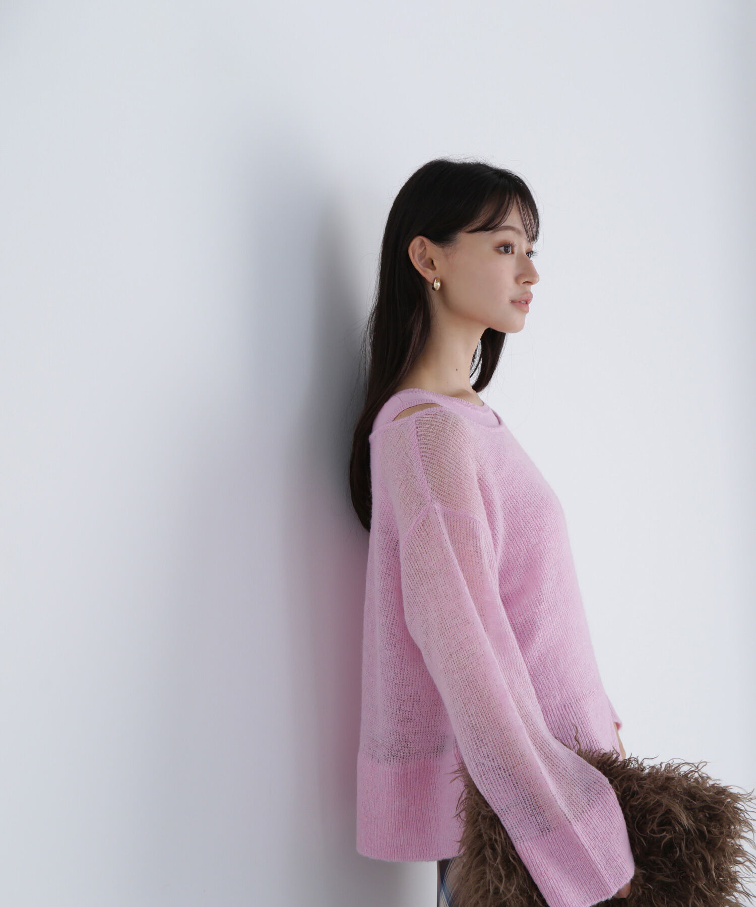  「モヘヤライクニットセット　　　　　　　」|ニット・セーター|