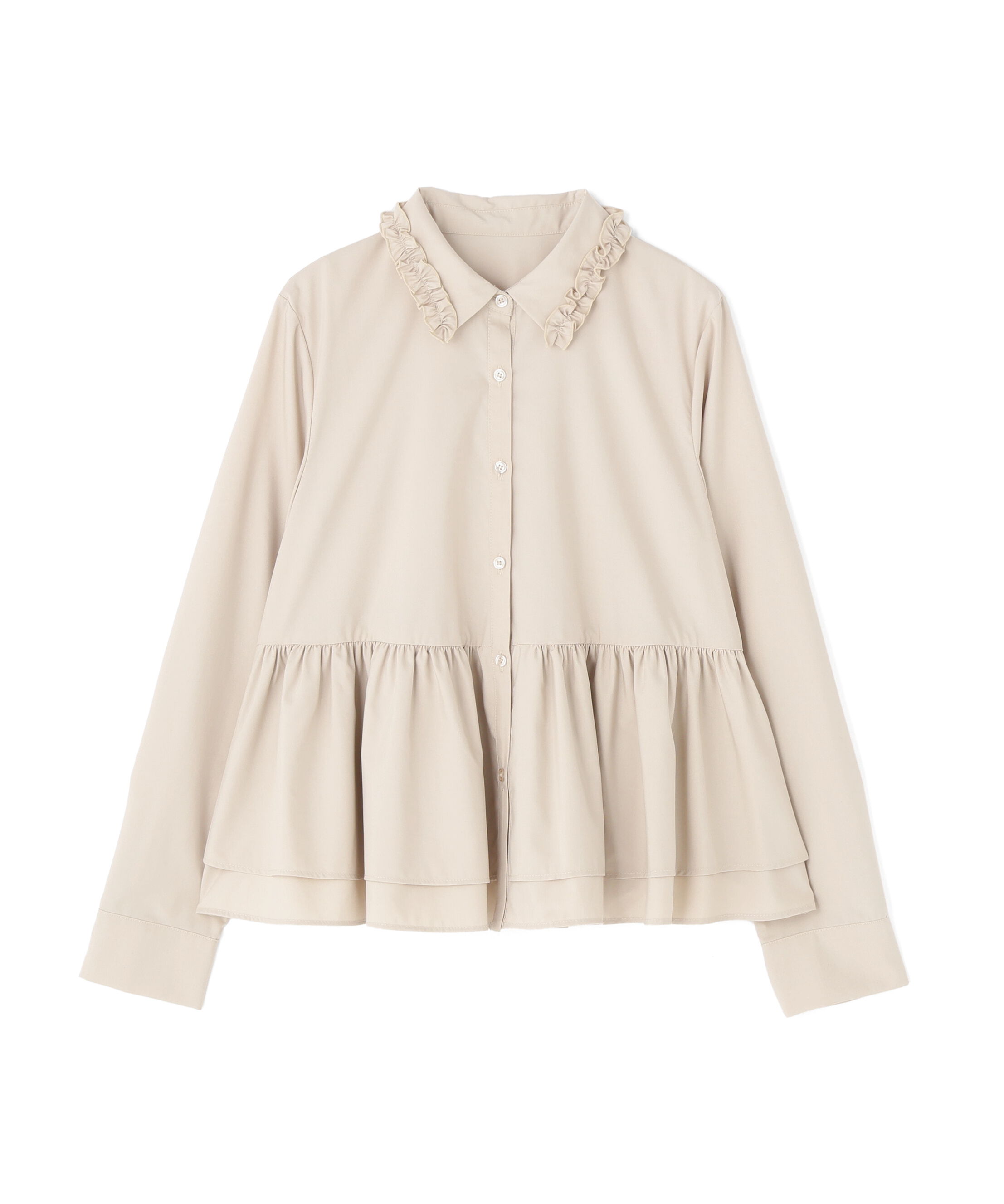  「フリルカラーシャツ」|シャツ・ブラウス|