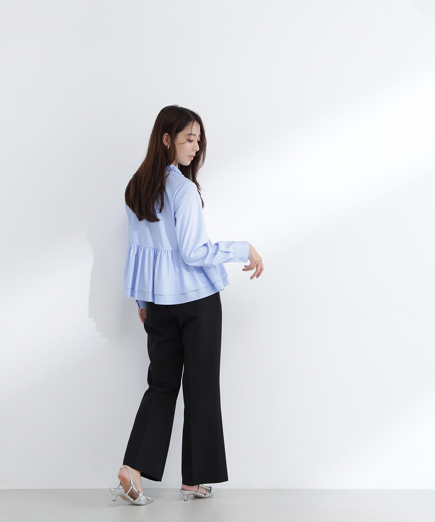  「フリルカラーシャツ」|シャツ・ブラウス|