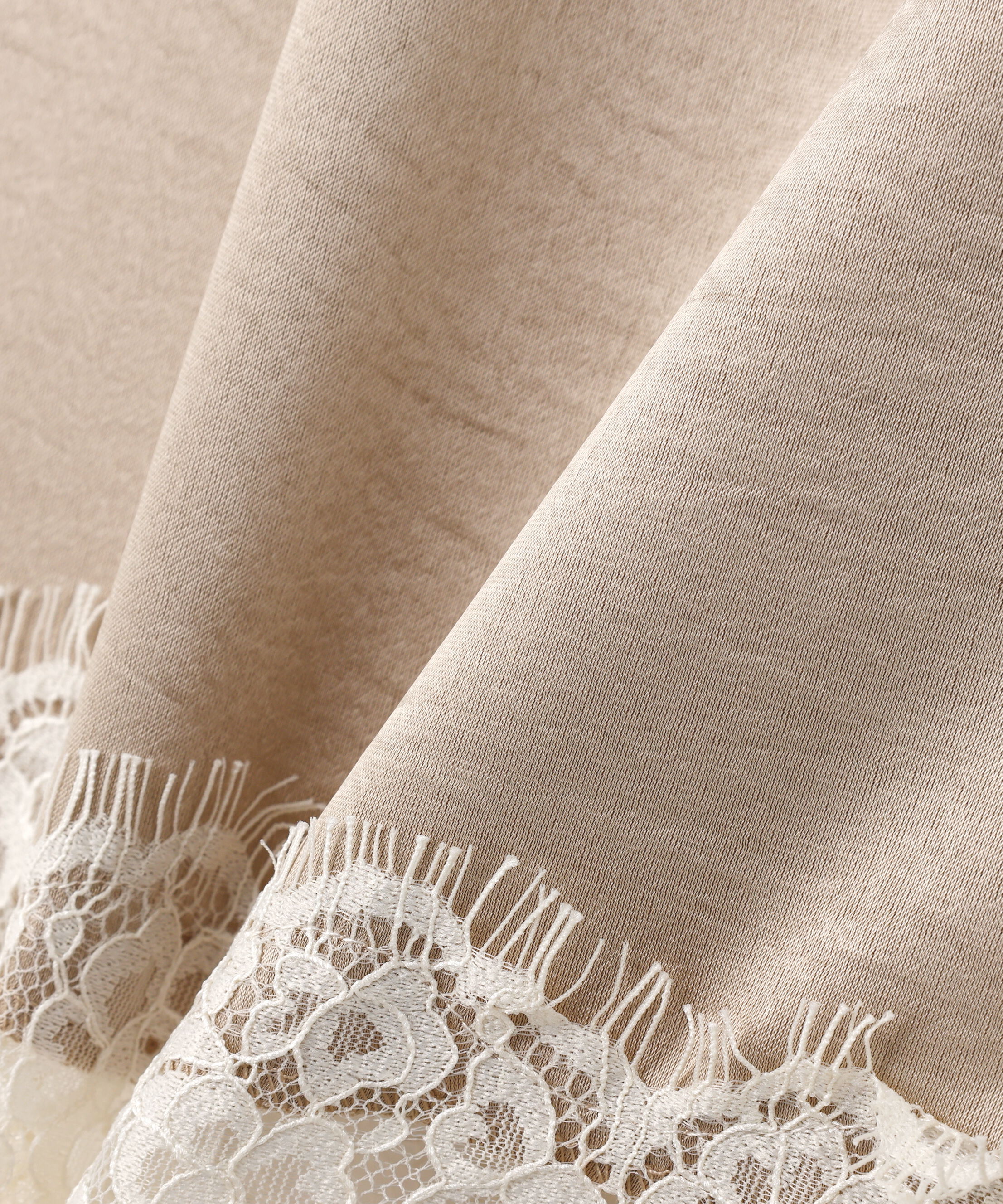  「〈N.〉サテンレースキャミソール」|シャツ・ブラウス|