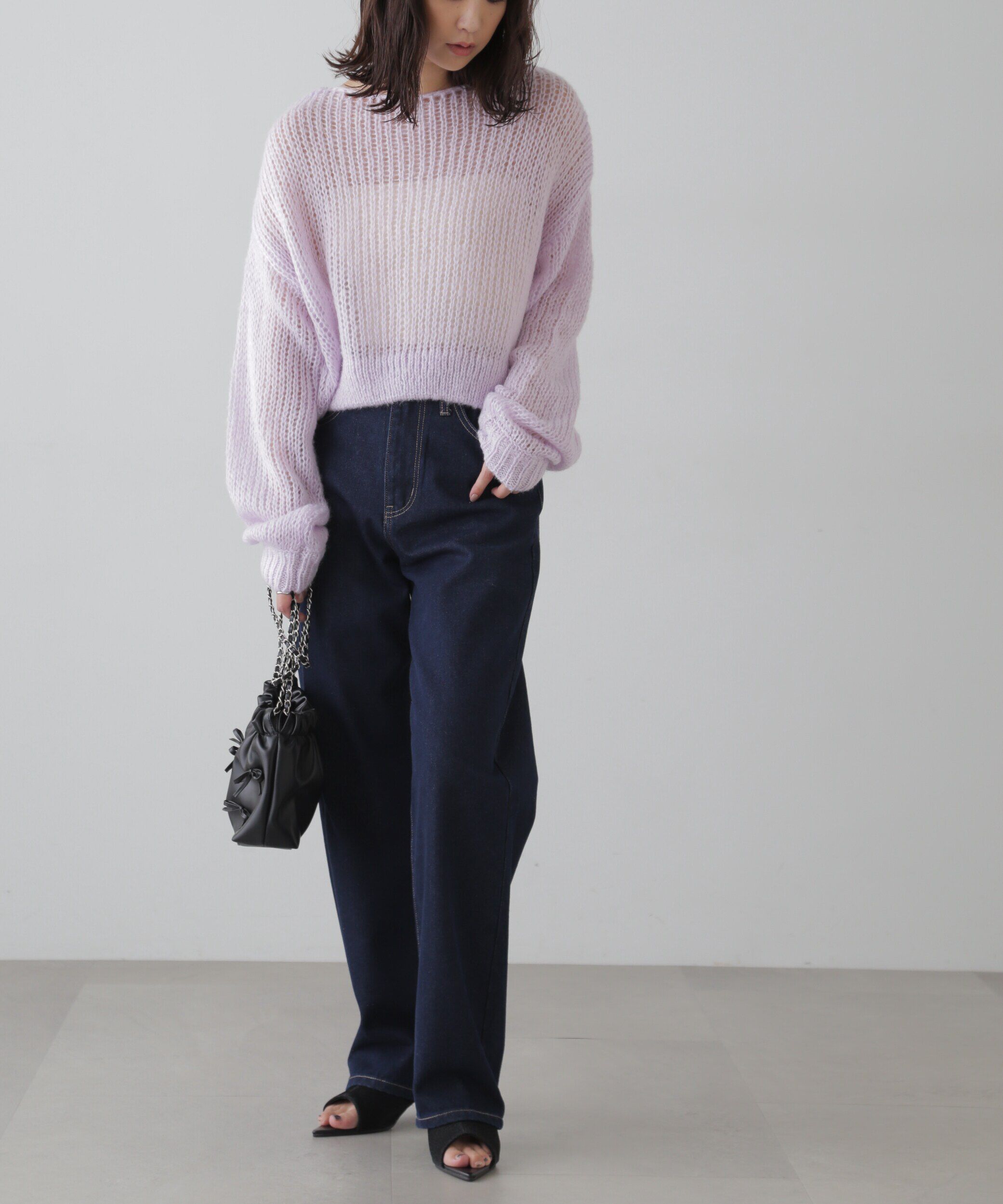  「[XS-Lサイズ展開]ストレートデニムパンツ」|その他|