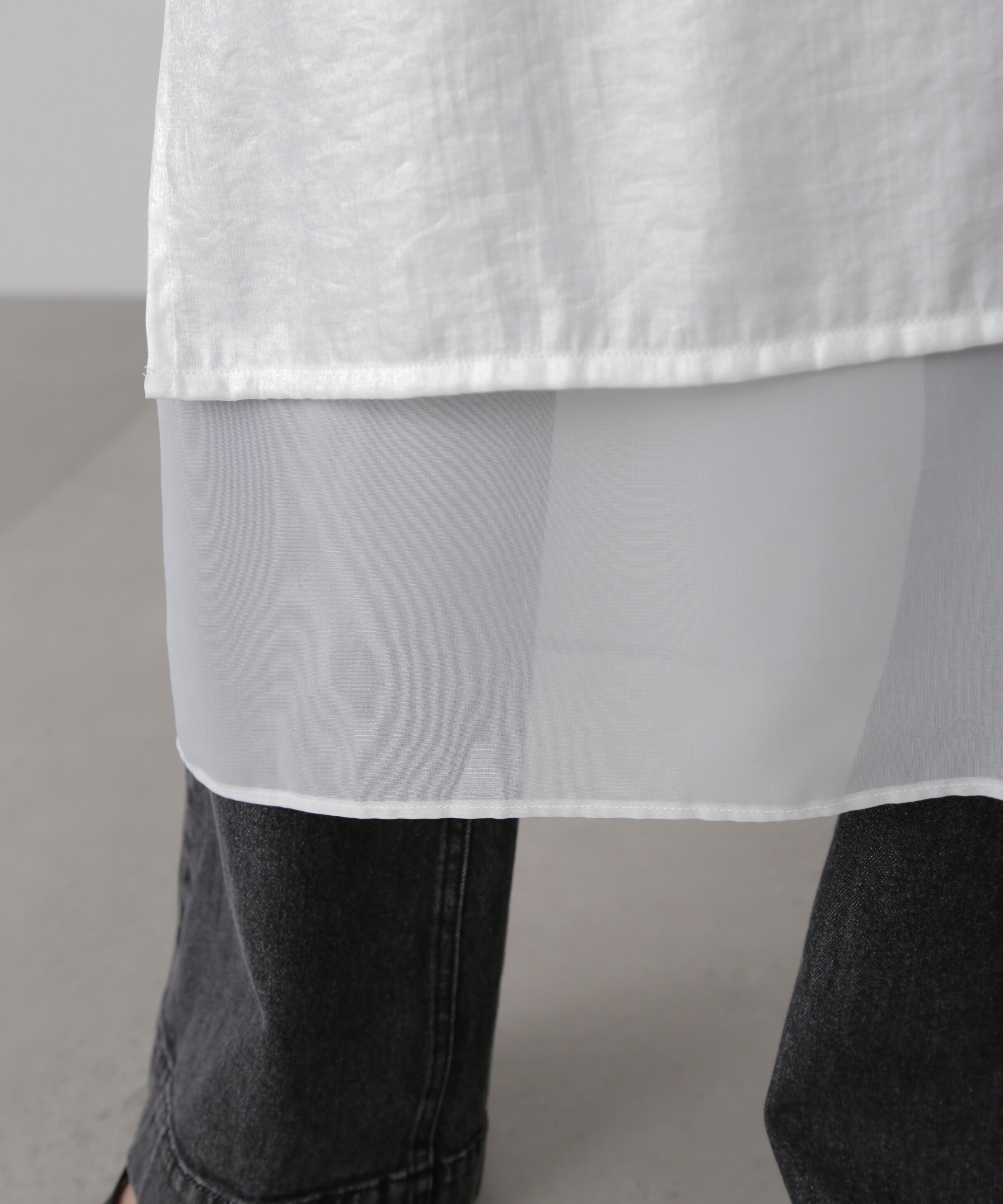  「レイヤードナローキャミワンピース」|ワンピース|