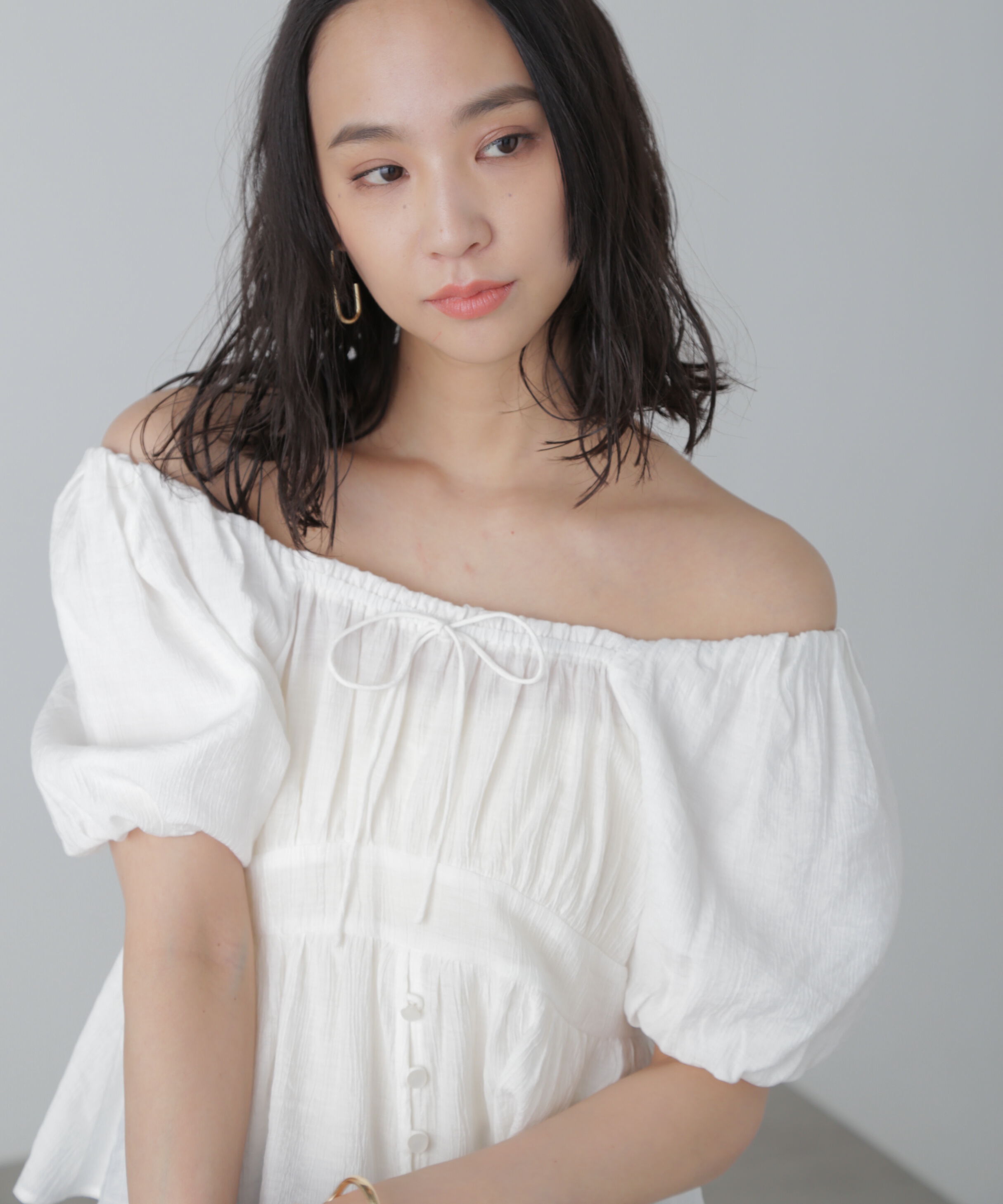  「2wayオフショルブラウス」|シャツ・ブラウス|