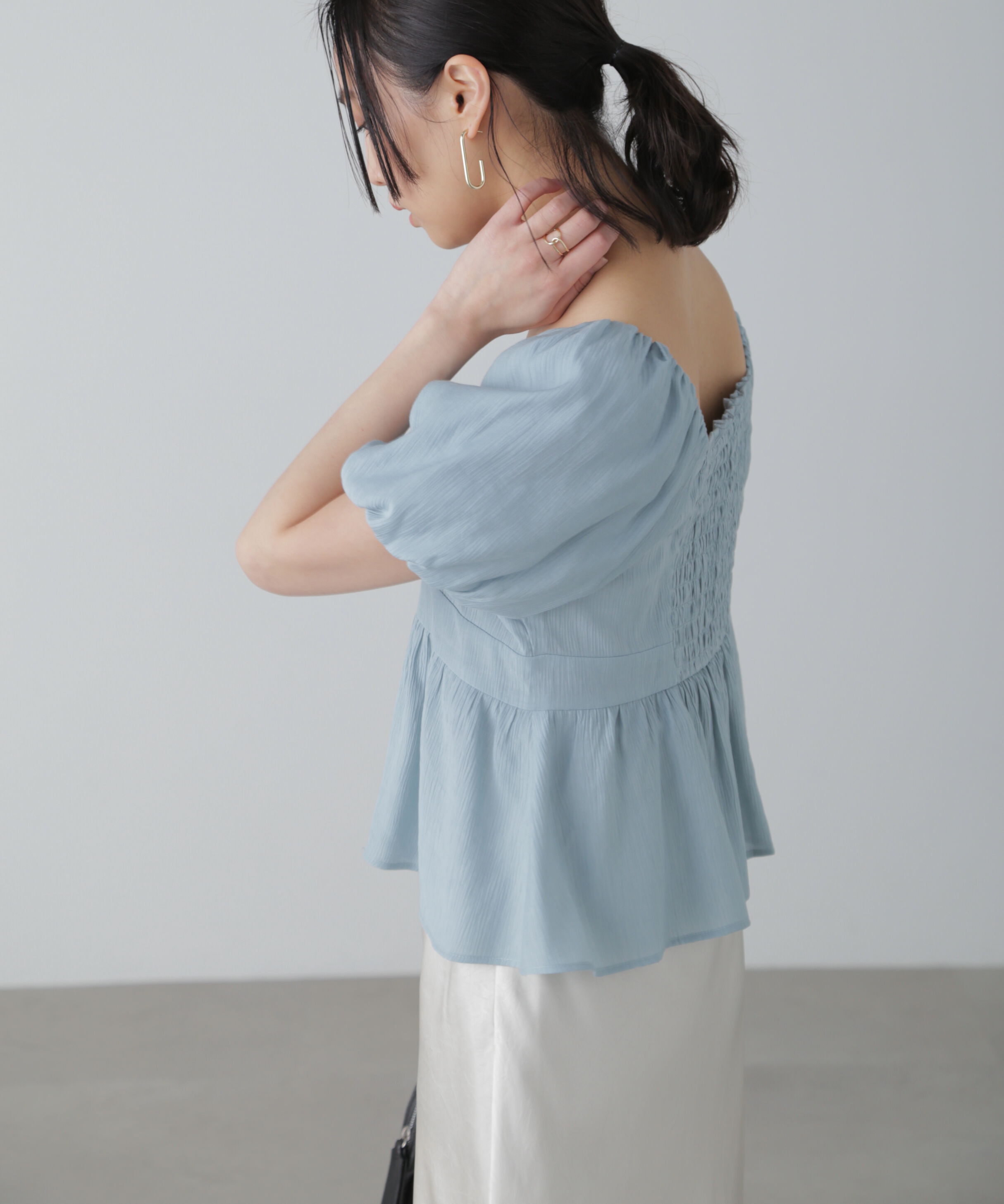  「2wayオフショルブラウス」|シャツ・ブラウス|