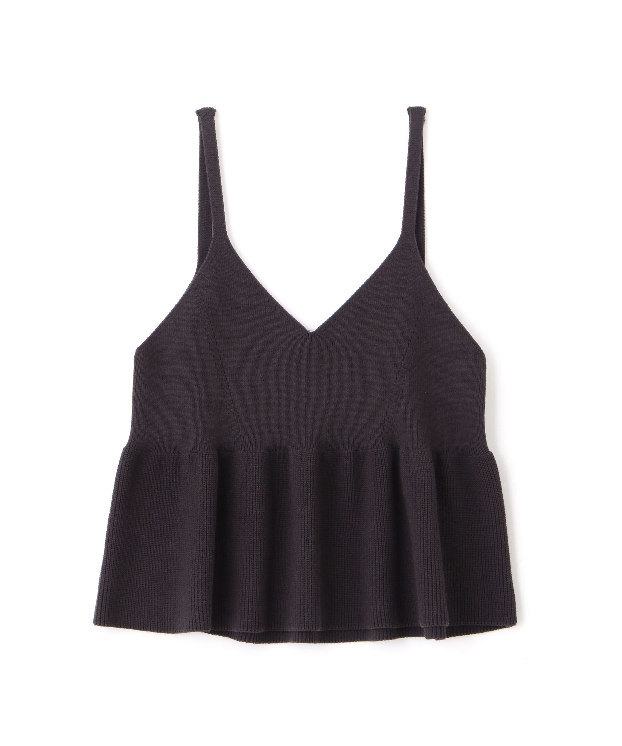  「ニットペプラムビスチェ」|ニット・セーター|