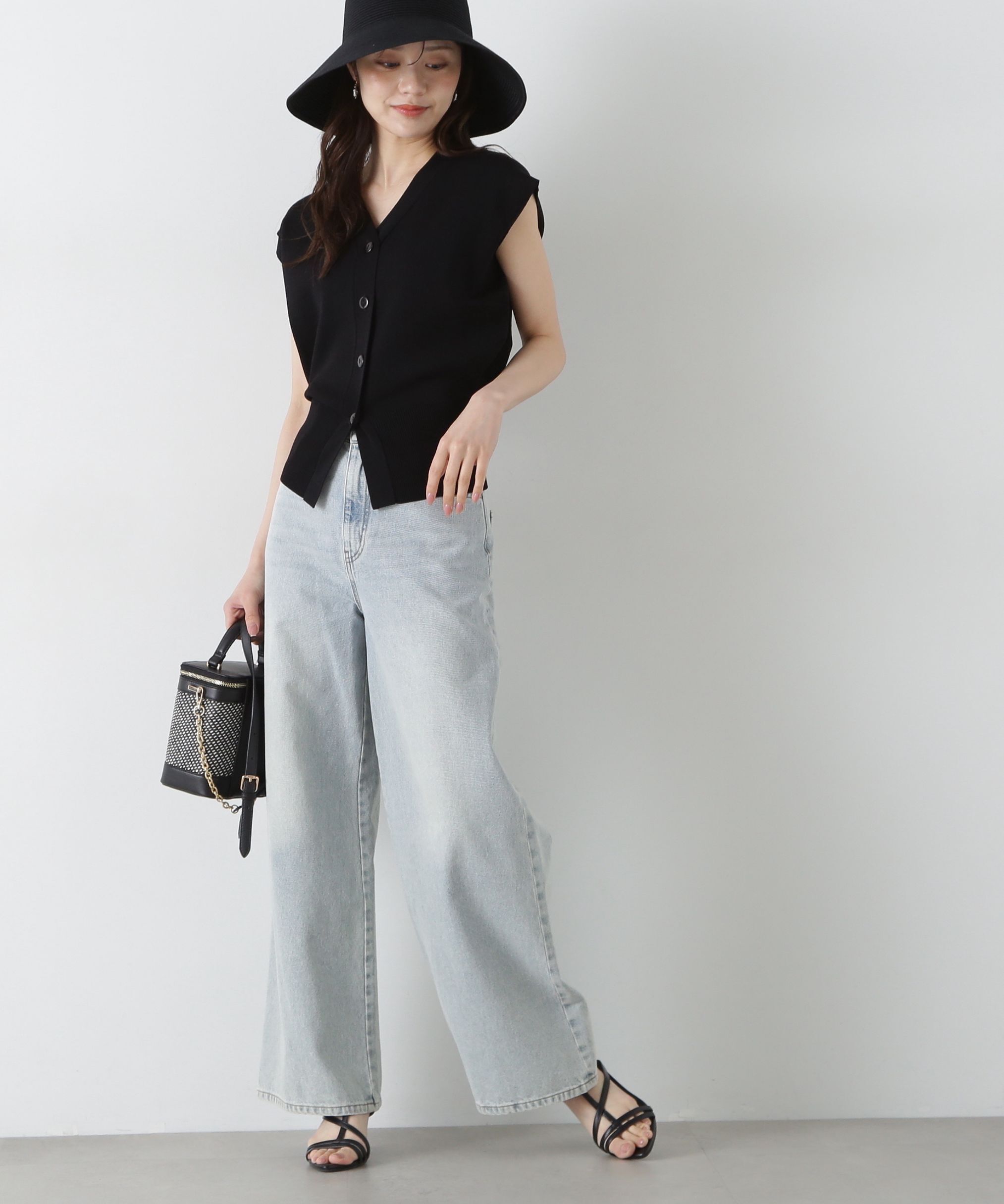 PROPORTION BODY DRESSING「ワイドデニムパンツ」|その他|