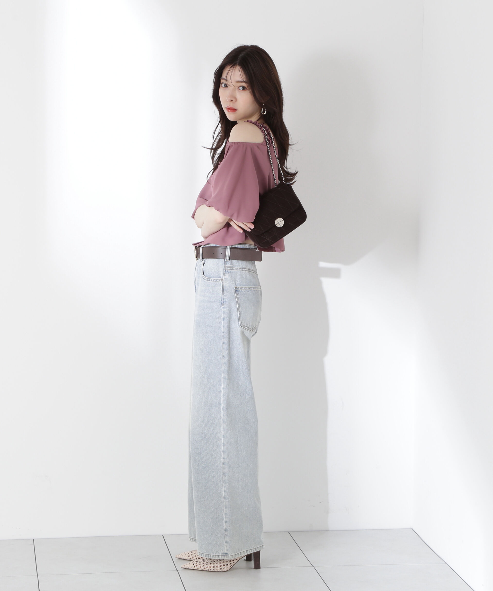 PROPORTION BODY DRESSING「ワイドデニムパンツ」|その他|