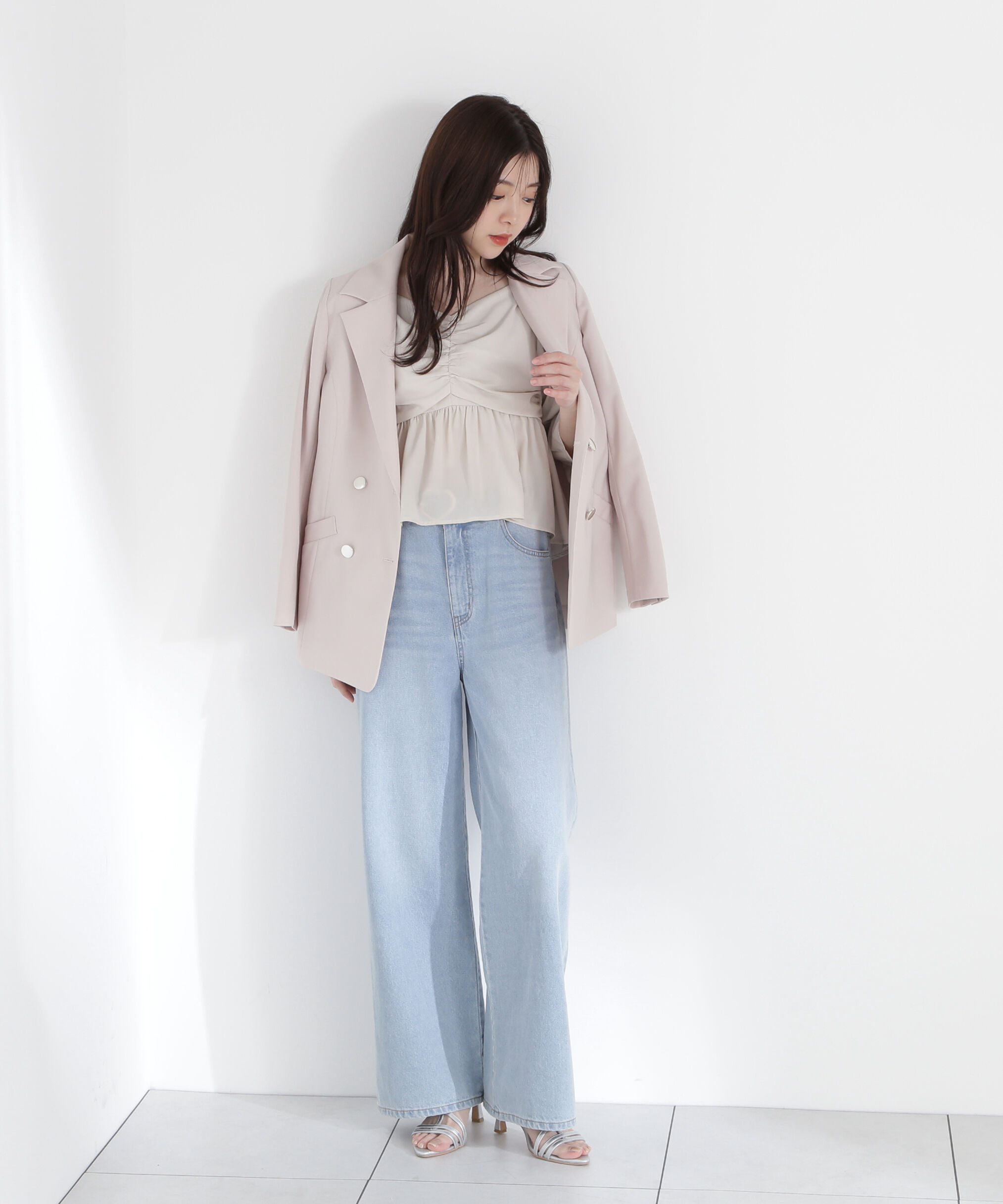 PROPORTION BODY DRESSING「ワイドデニムパンツ」|その他|