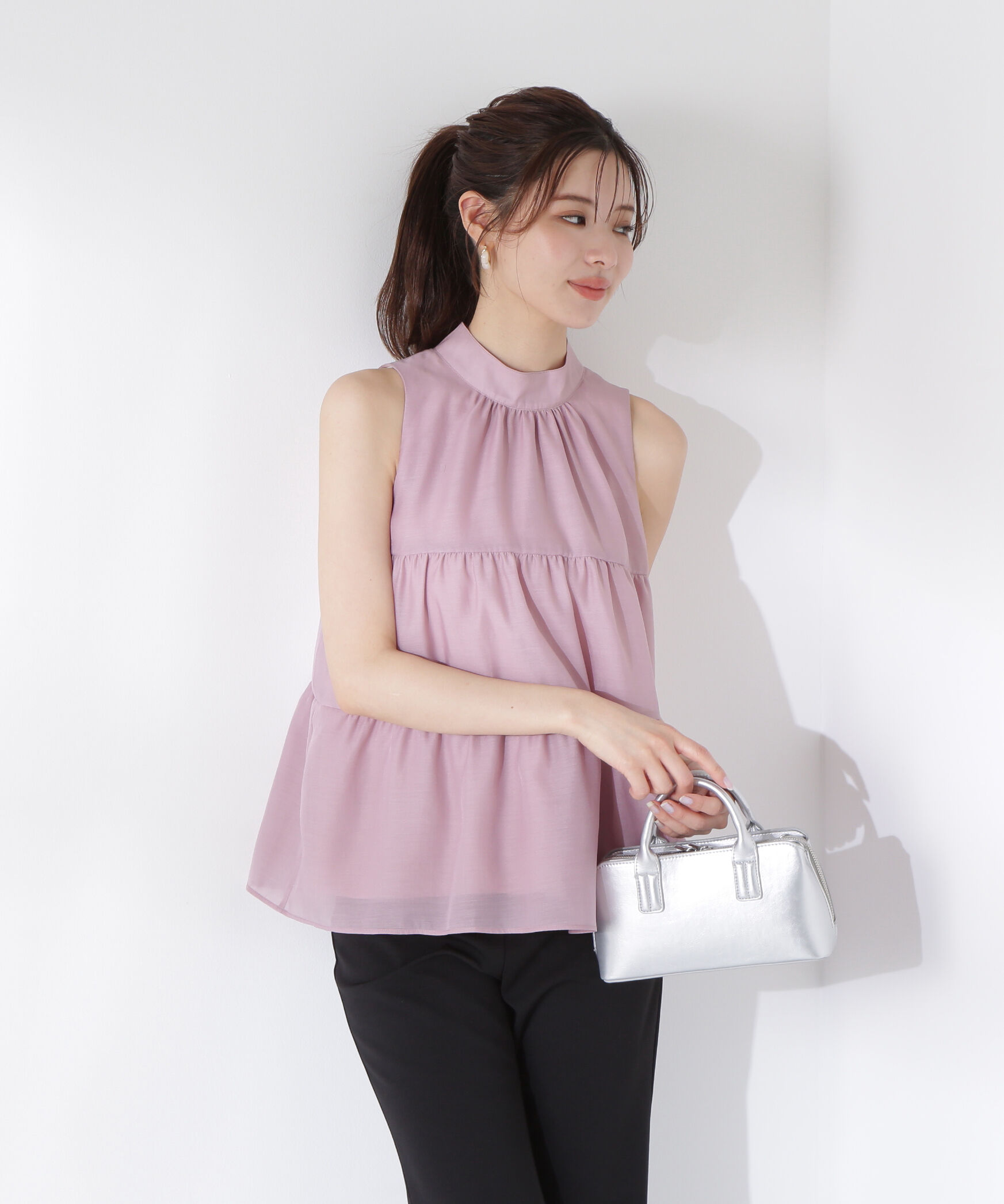 PROPORTION BODY DRESSING「ティアードボウタイブラウス」|シャツ・ブラウス|